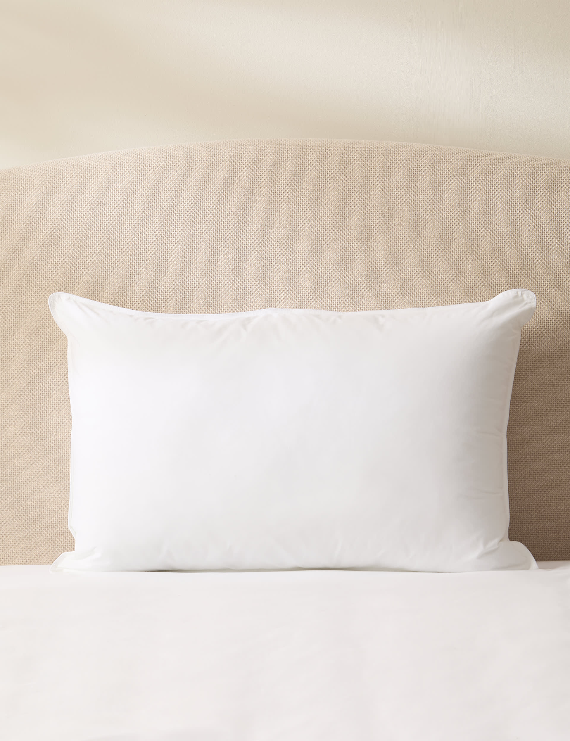 M&S Collection 2 Pack Supremely Washable Firm Pillows - White, White