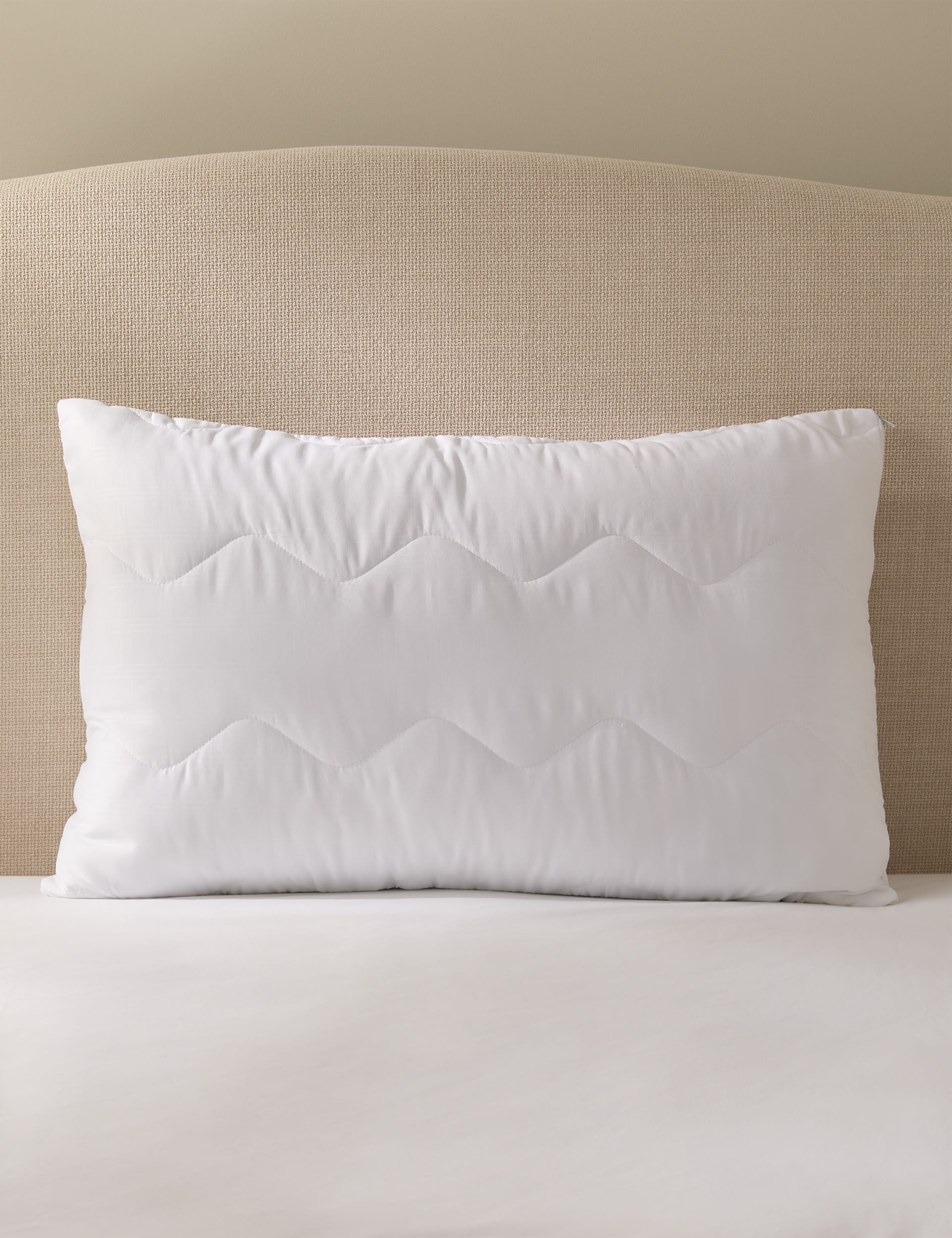 M&S Collection 2 Pack Warm & Toasty Pillow Protectors - White, White