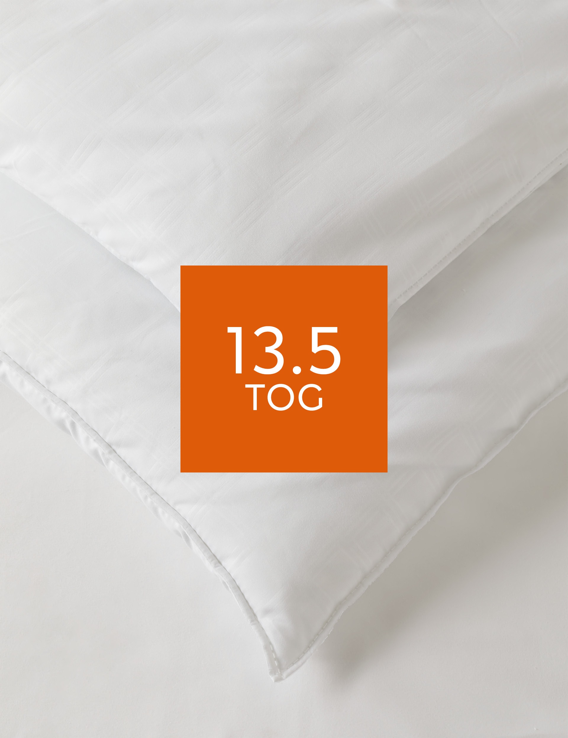 M&S Collection Warm & Toasty 13.5 Tog Duvet - 6FT - White, White