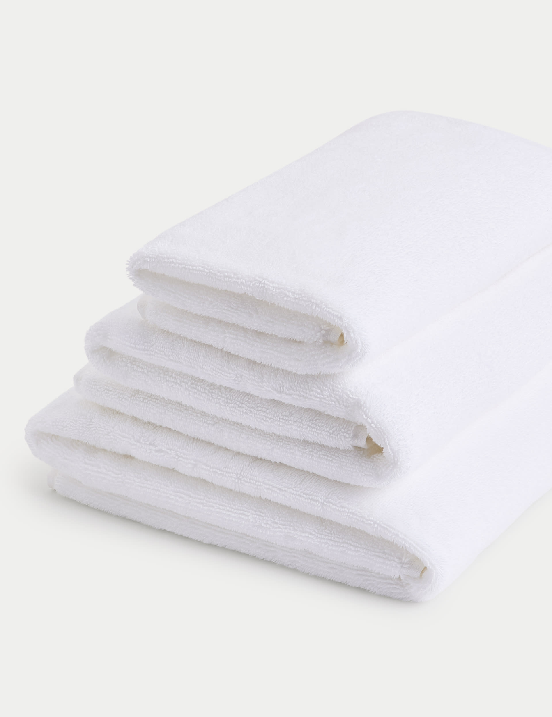 M&S X Fired Earth Pure Cotton Marl Towel - BATH - Apres Ski, Malm,Weald Green,Apres Ski,Storm,Under 