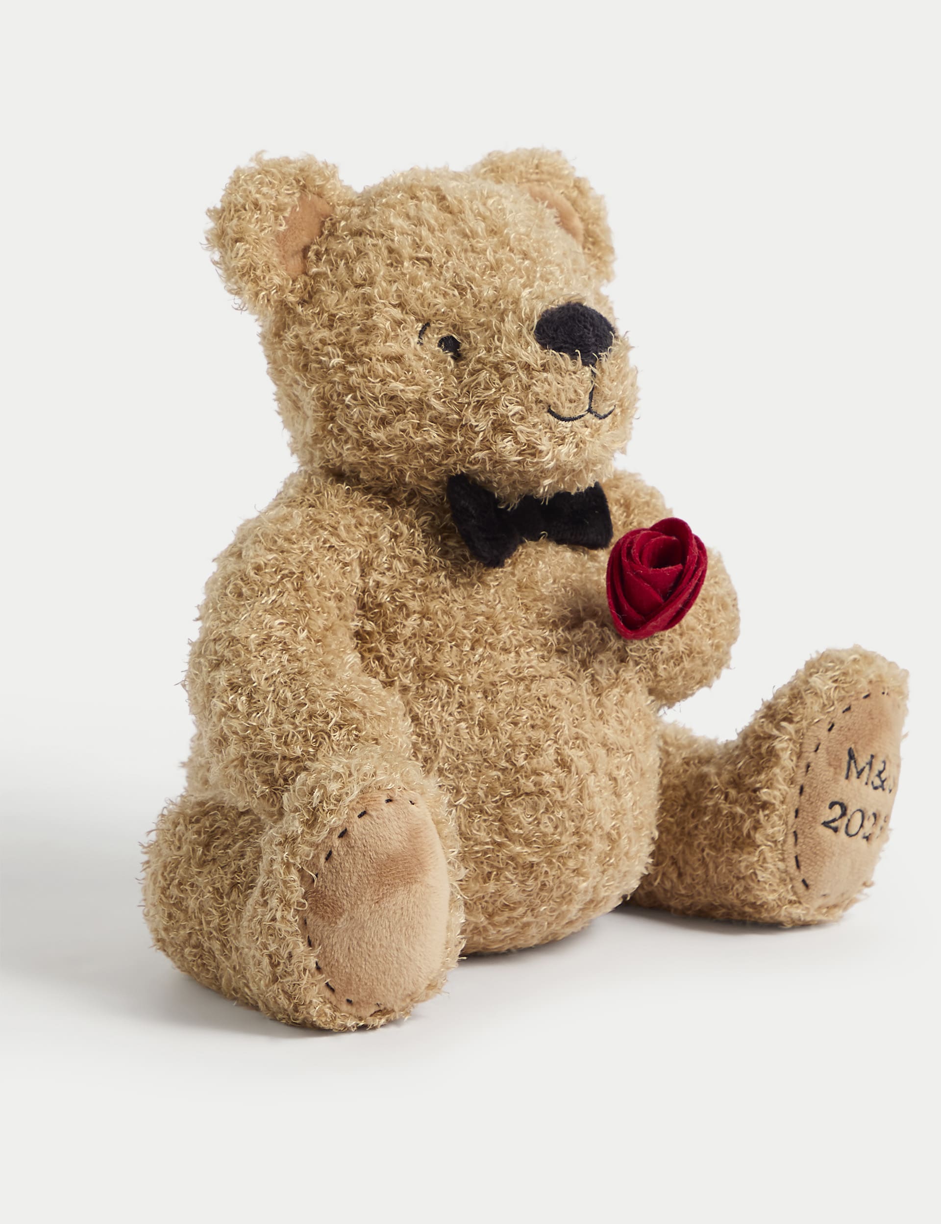 Spencer Bear Spencer Bear Valentine's Soft Toy - Brown Mix, Brown Mix