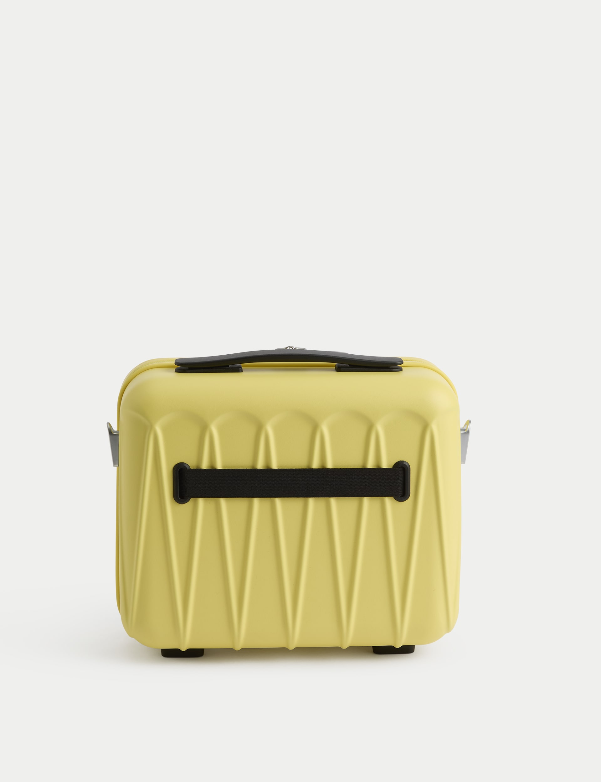 M&S Collection Amalfi Vanity Case - Yellow, Pebble,Sage Green,Yellow,Charcoal,Dusty Pink,Blue