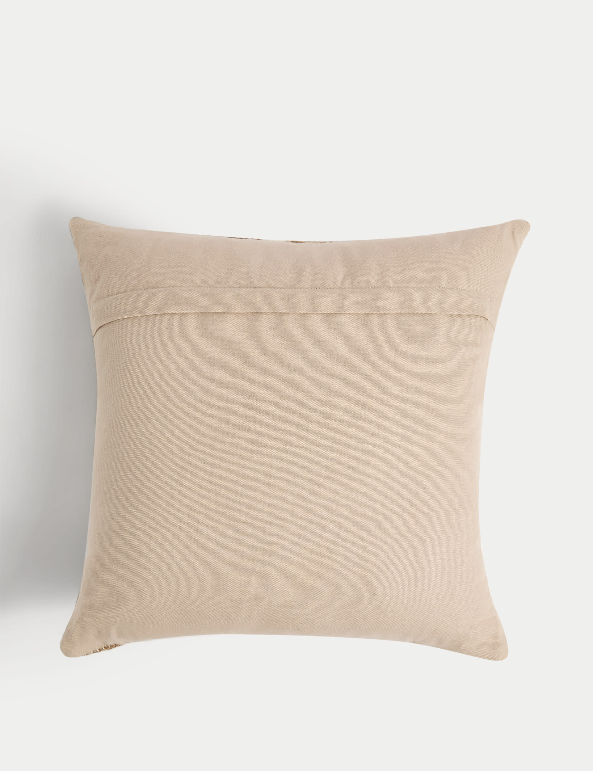 M&S Collection Wool Blend Geometric Cushion - Neutral, Neutral