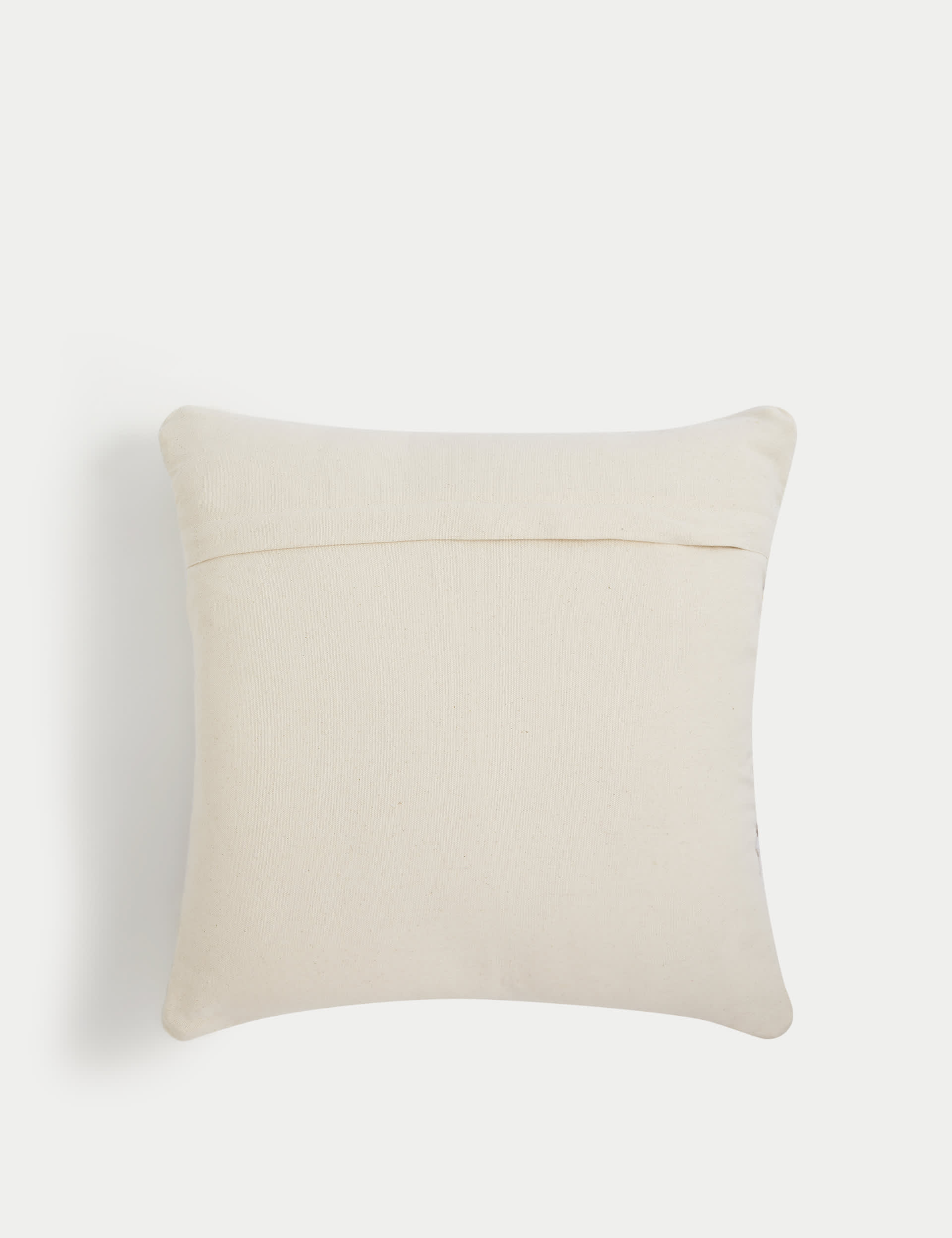 M&S Collection Wool Rich Woven Textured Cushion - Ecru Mix, Ecru Mix