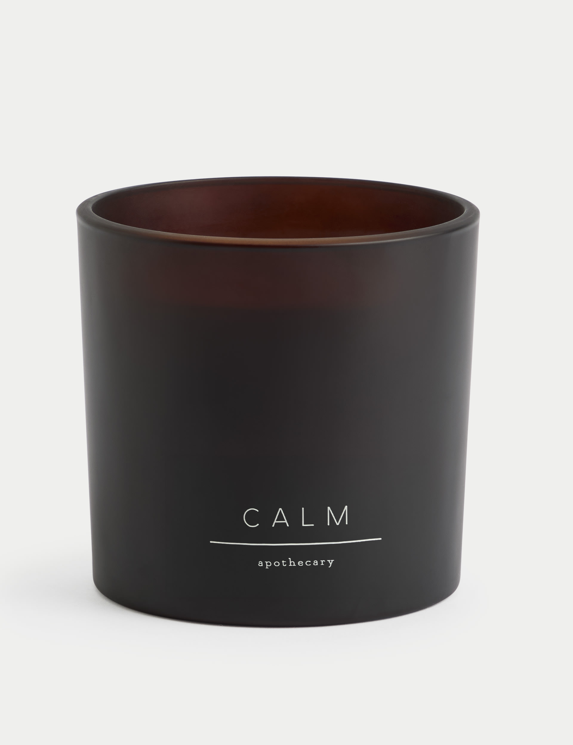 Apothecary Calm 3 Wick Candle - Amber, Amber