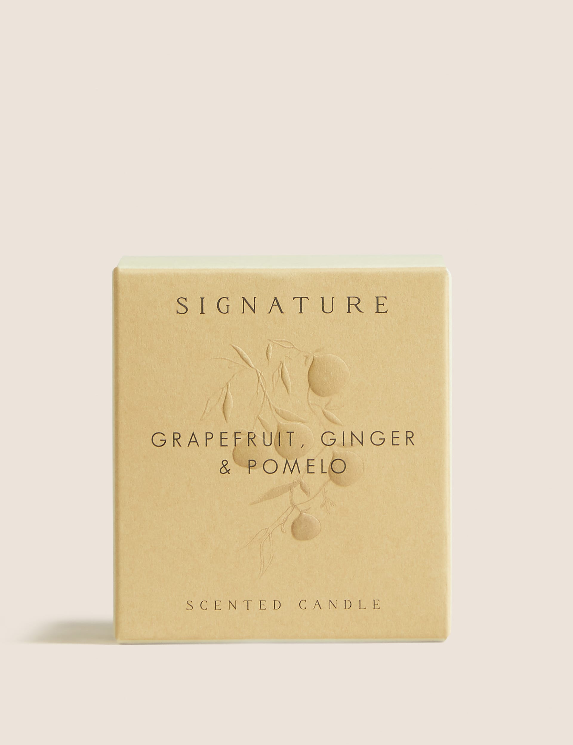 Signature Grapefruit, Ginger & Pomelo Boxed Candle - Yellow Mix, Yellow Mix