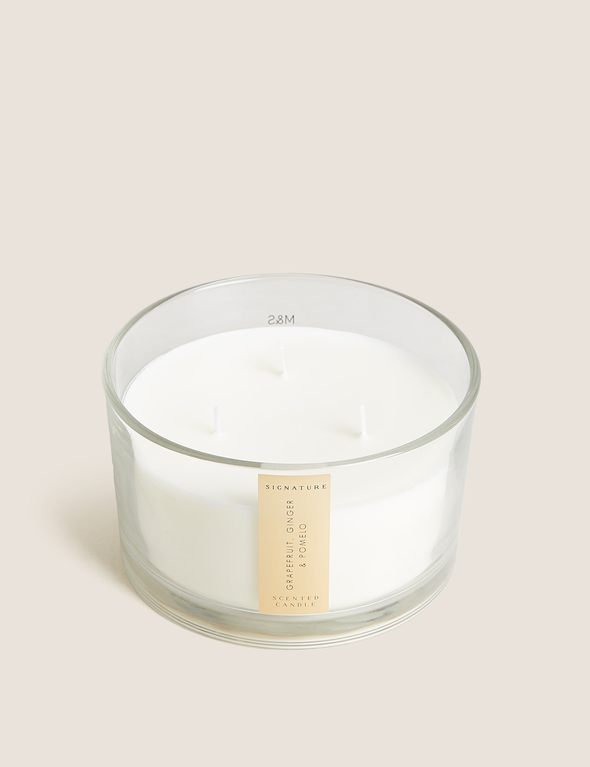 Signature Grapefruit, Ginger & Pomelo Candle - Yellow Mix, Yellow Mix