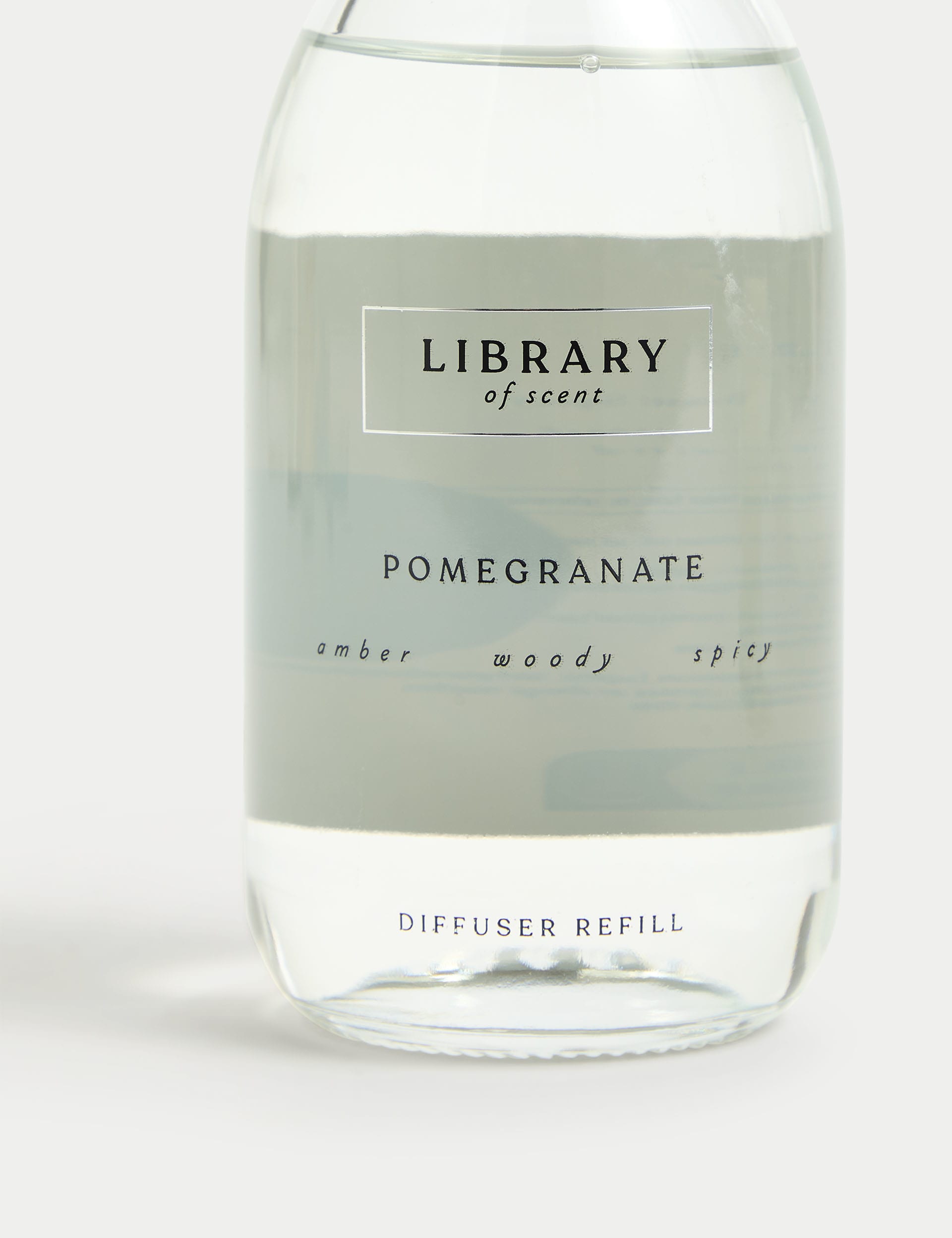 Library Of Scent Pomegranate Diffuser 230ml Refill - Silver, Silver