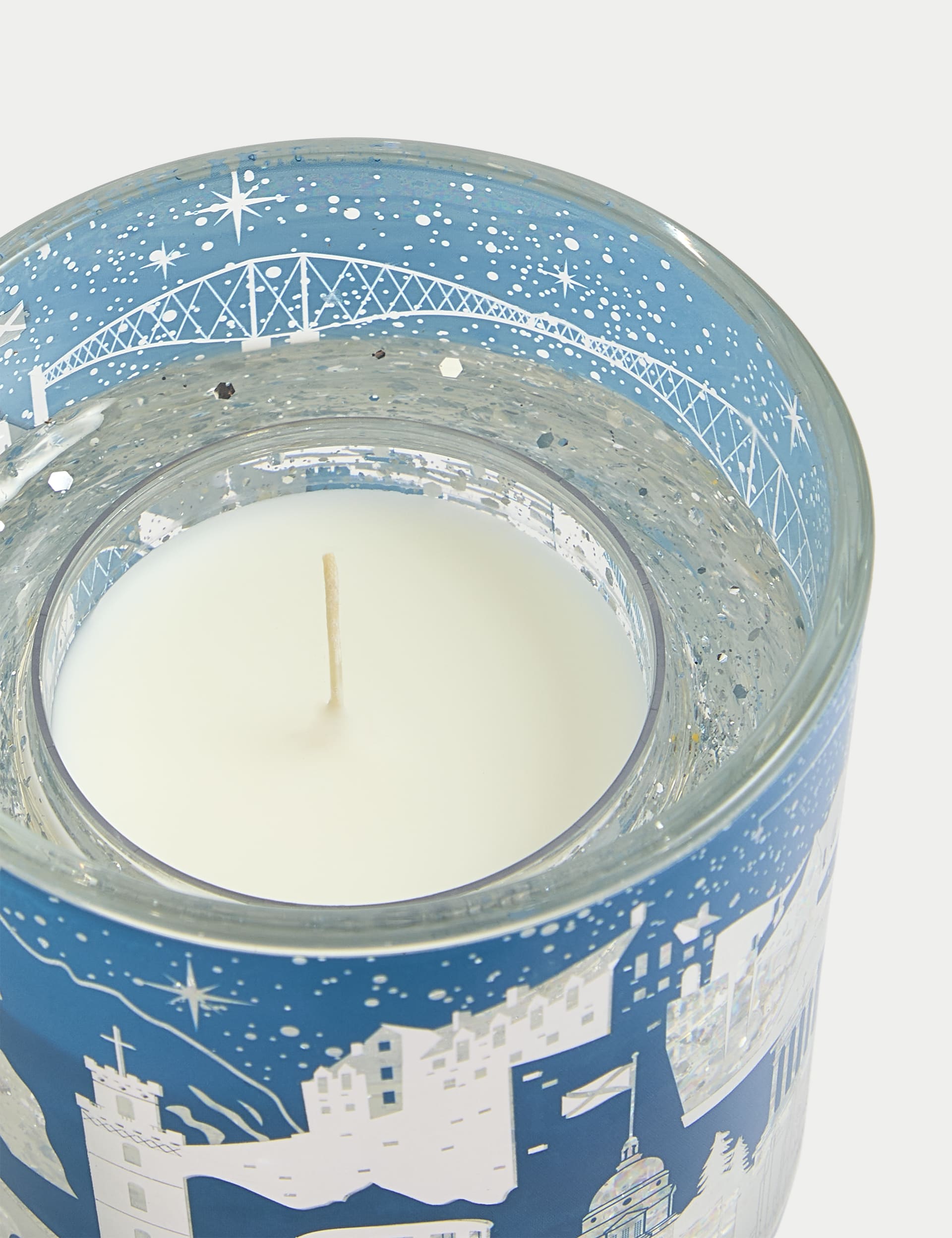 Marks & Sparkle Scotland Light Up Scented Candle