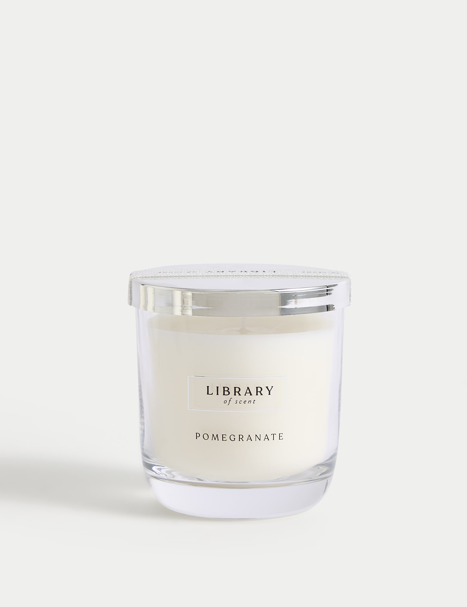 Library Of Scent Pomegranate Scented Candle - White Mix, White Mix