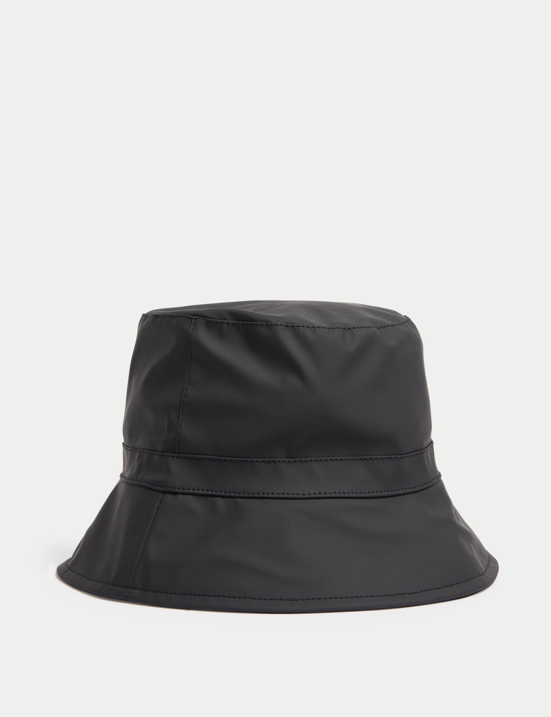 M&S Collection Women's Bucket Hat with Stormwear™ - M-L - Black, Black