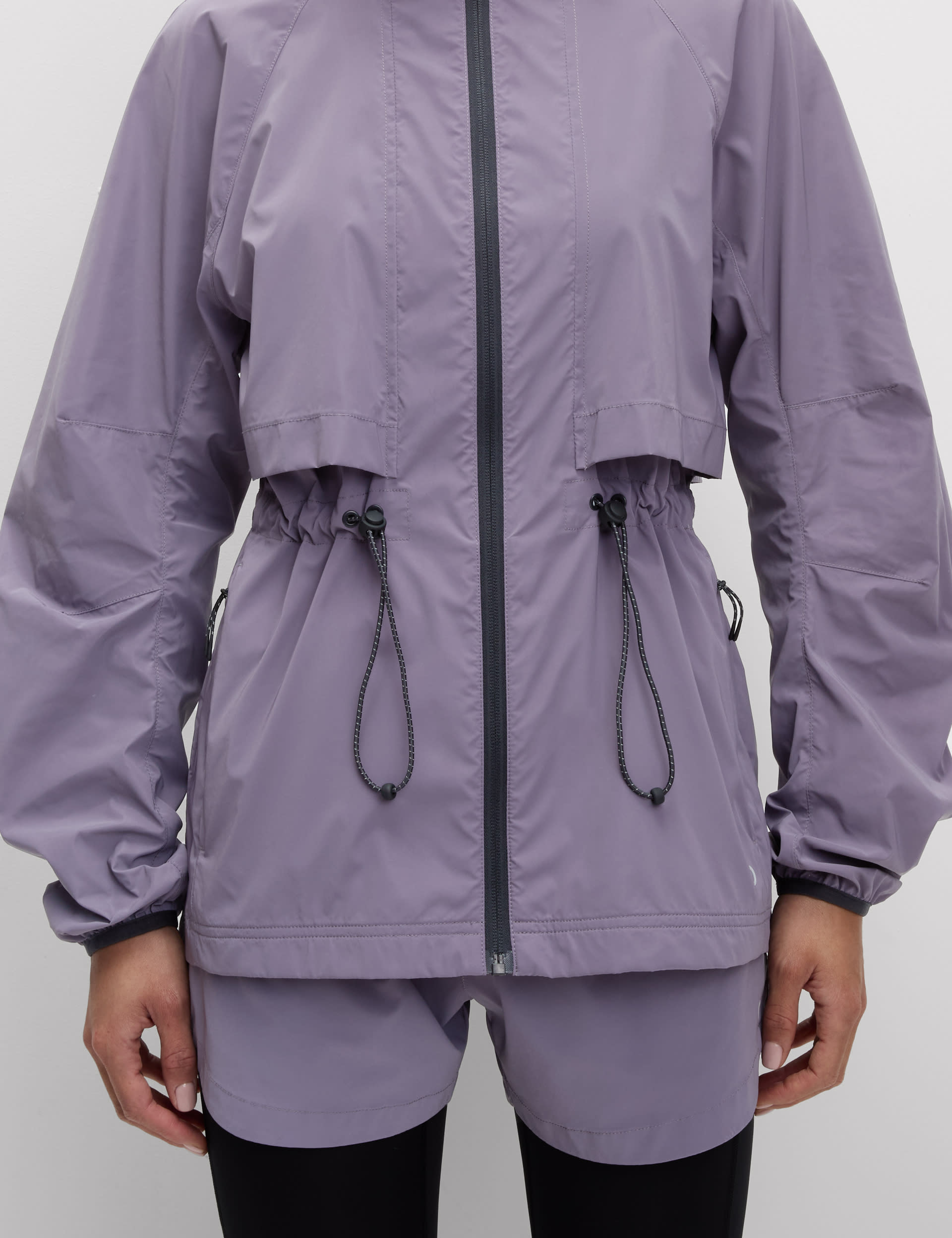 Goodmove Women's 360 Reflective Hooded Sports Jacket - 12 - Lilac, Lilac