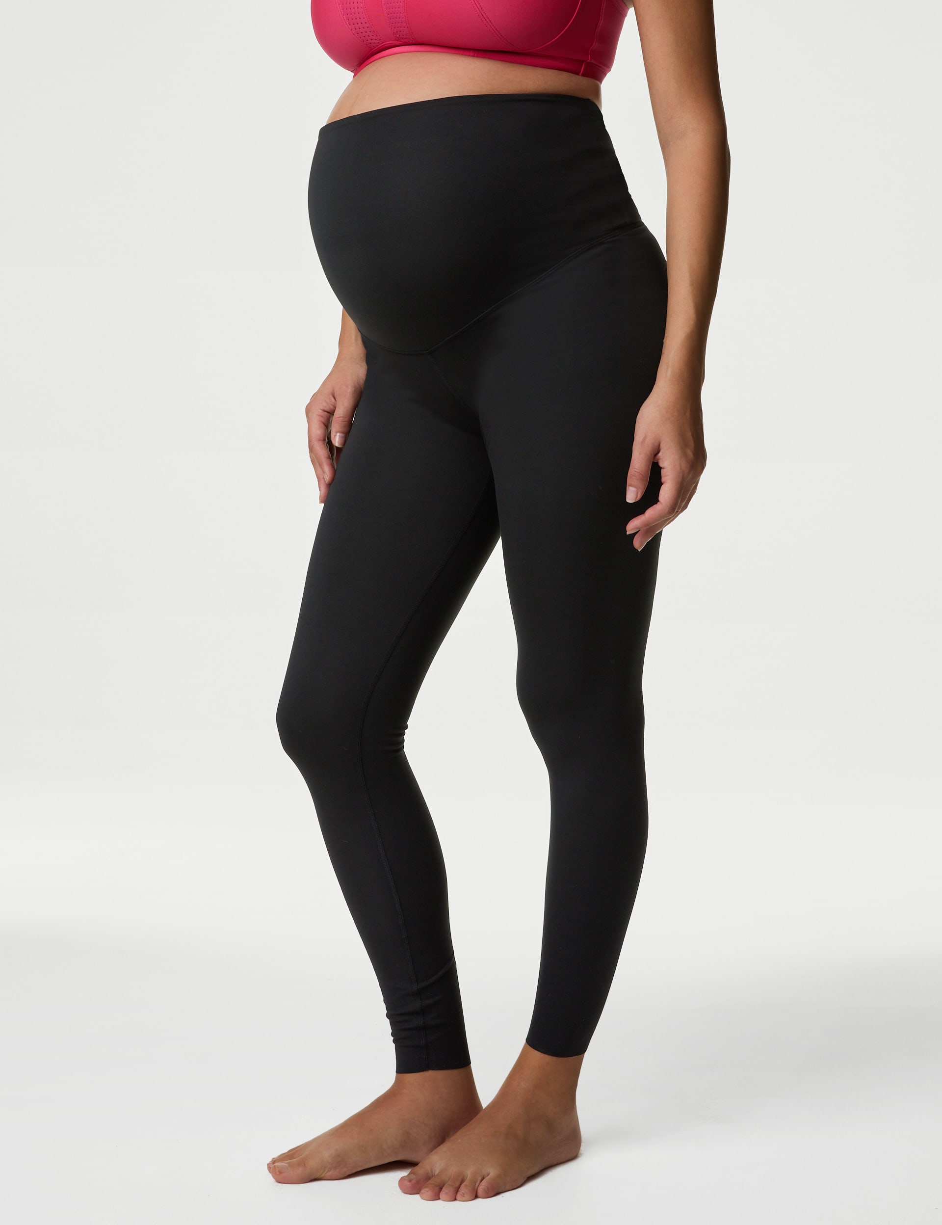 Goodmove Women's Maternity Go Balance Yoga Leggings - 18 - Black, Black