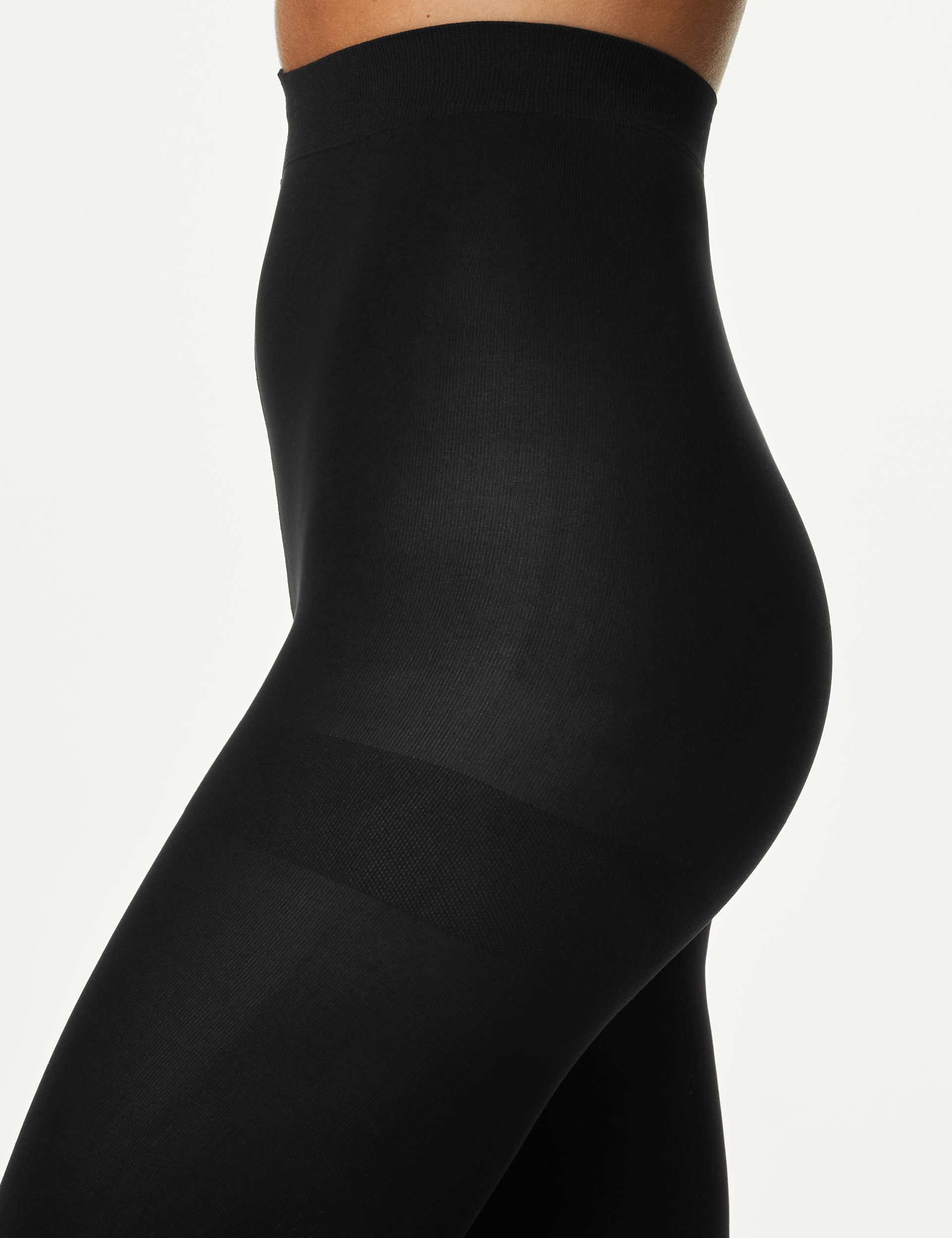 M&S Collection Women's 3pk 60 Denier Body Sensor™ Tights - M - Black, Dark Claret,Grey Mix,Navy,Black,Chocolate Mix