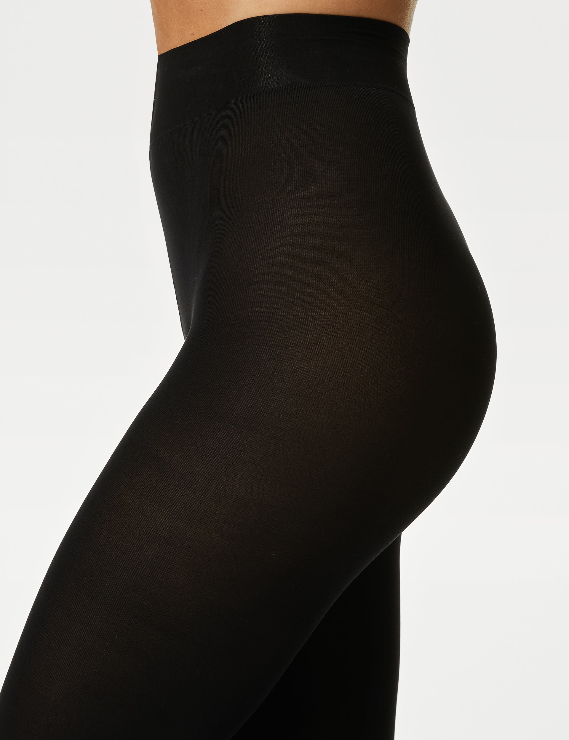 Autograph Women's 60 Denier Velvet Touch Luxe Tights - M - Black, Navy,Black