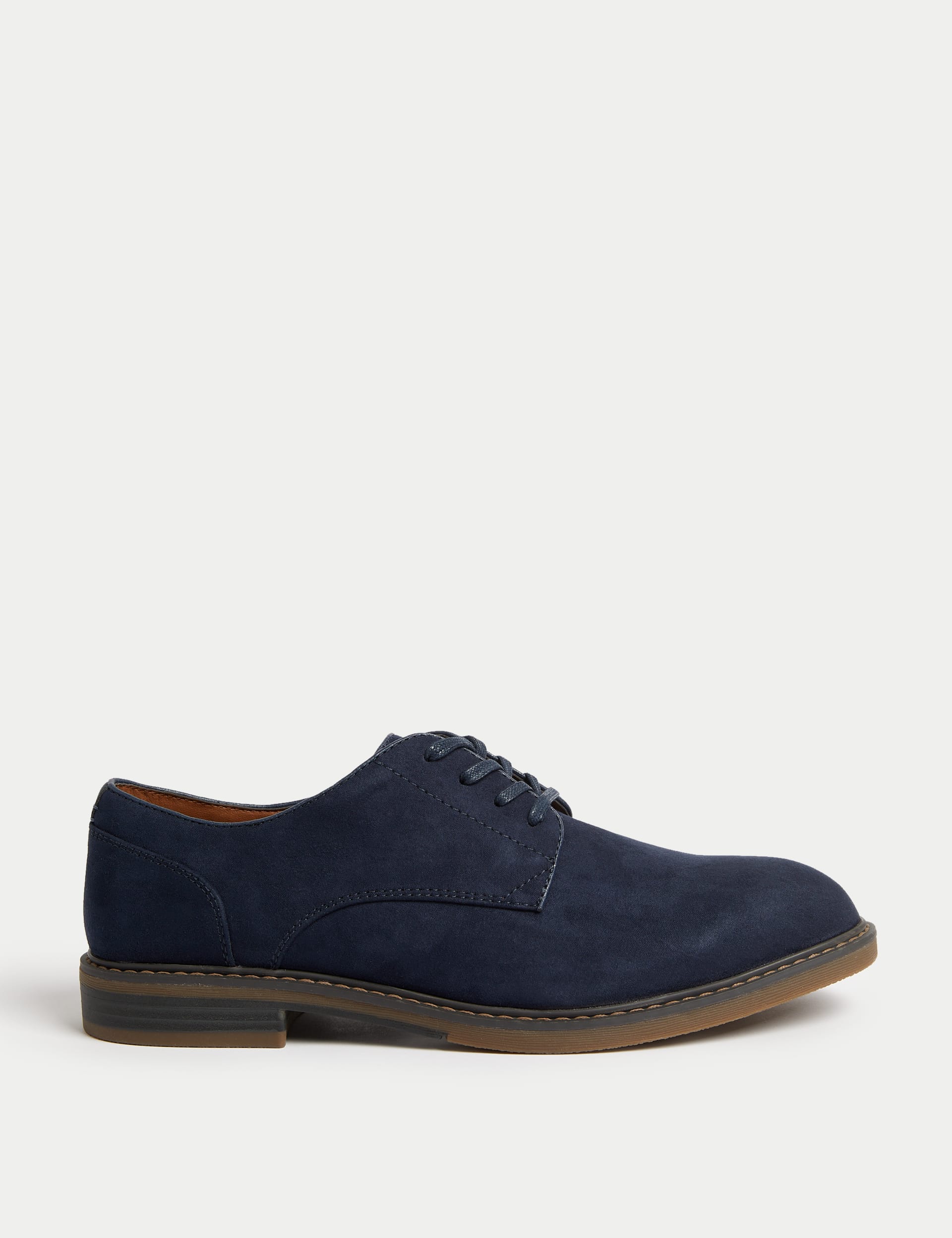 M&S Collection Men's Lace Up Derby Shoes - 10 - Navy, Brown,Navy,Black,Tan