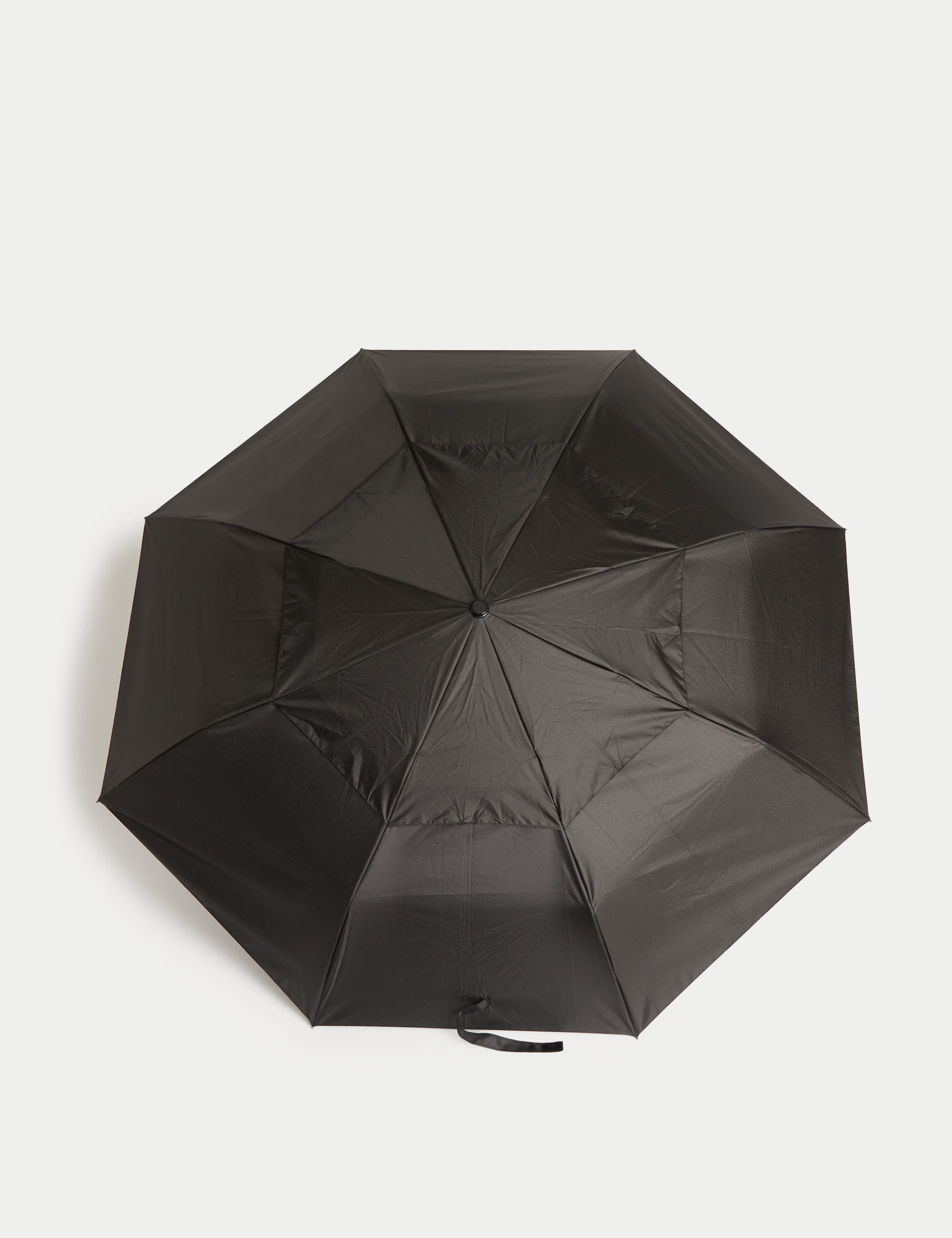 M&S Collection Men's Umbrella with Windtech - one size - Black, Black