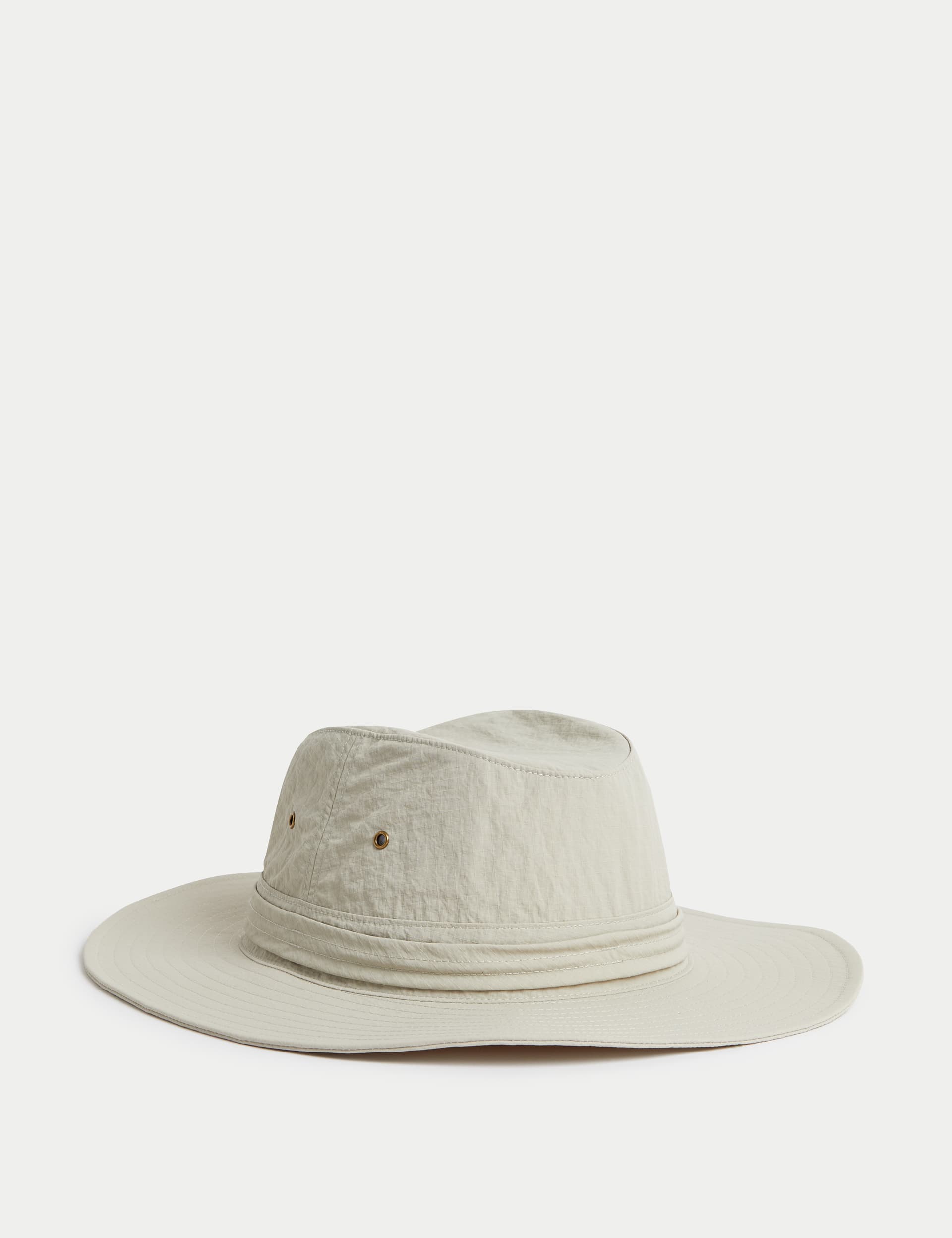 M&S Collection Men's Ambassador Hat - S-M - Stone, Stone,Khaki