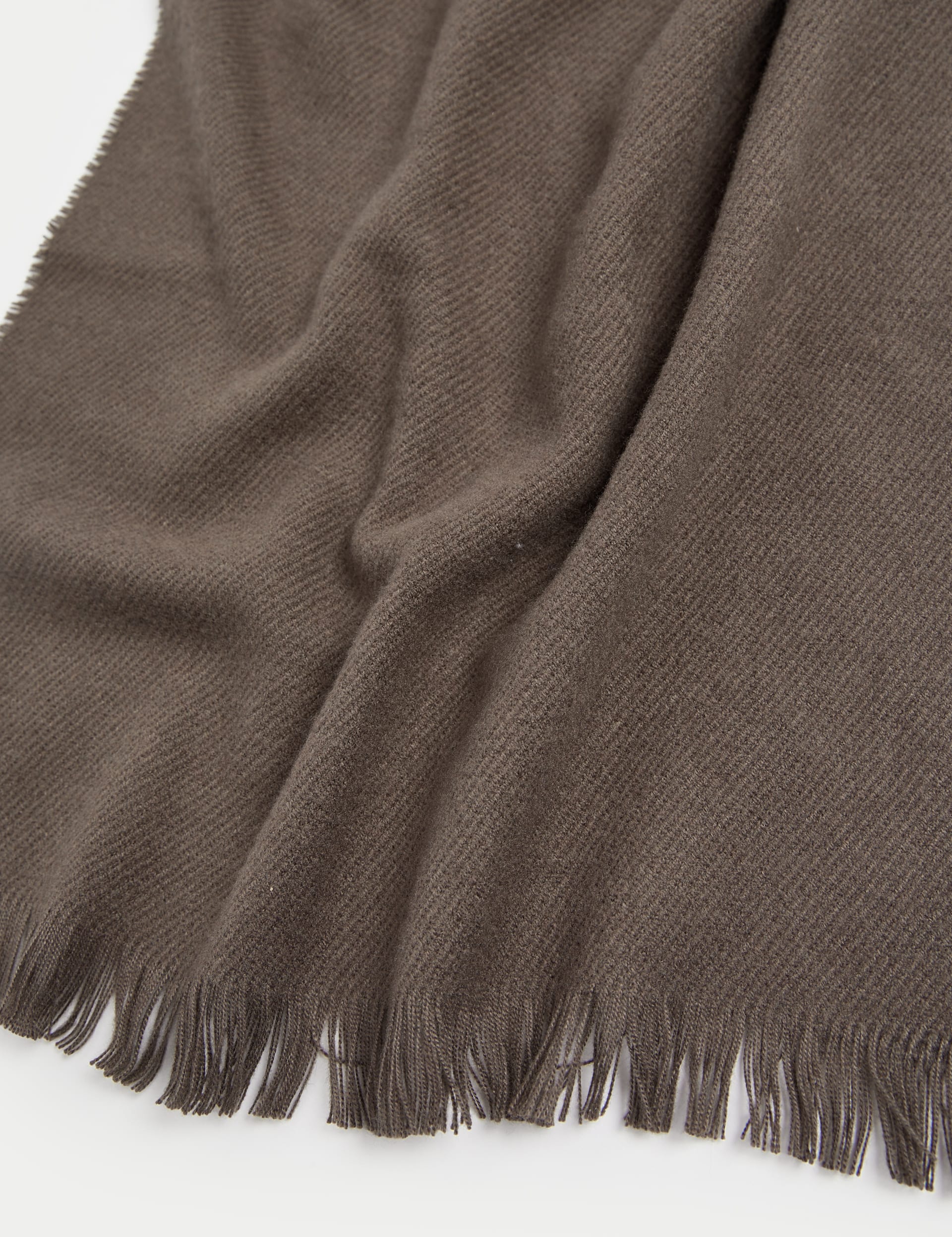 M&S Collection Men's Heatgen Scarf - one size - Brown, Medium Blue,Brown