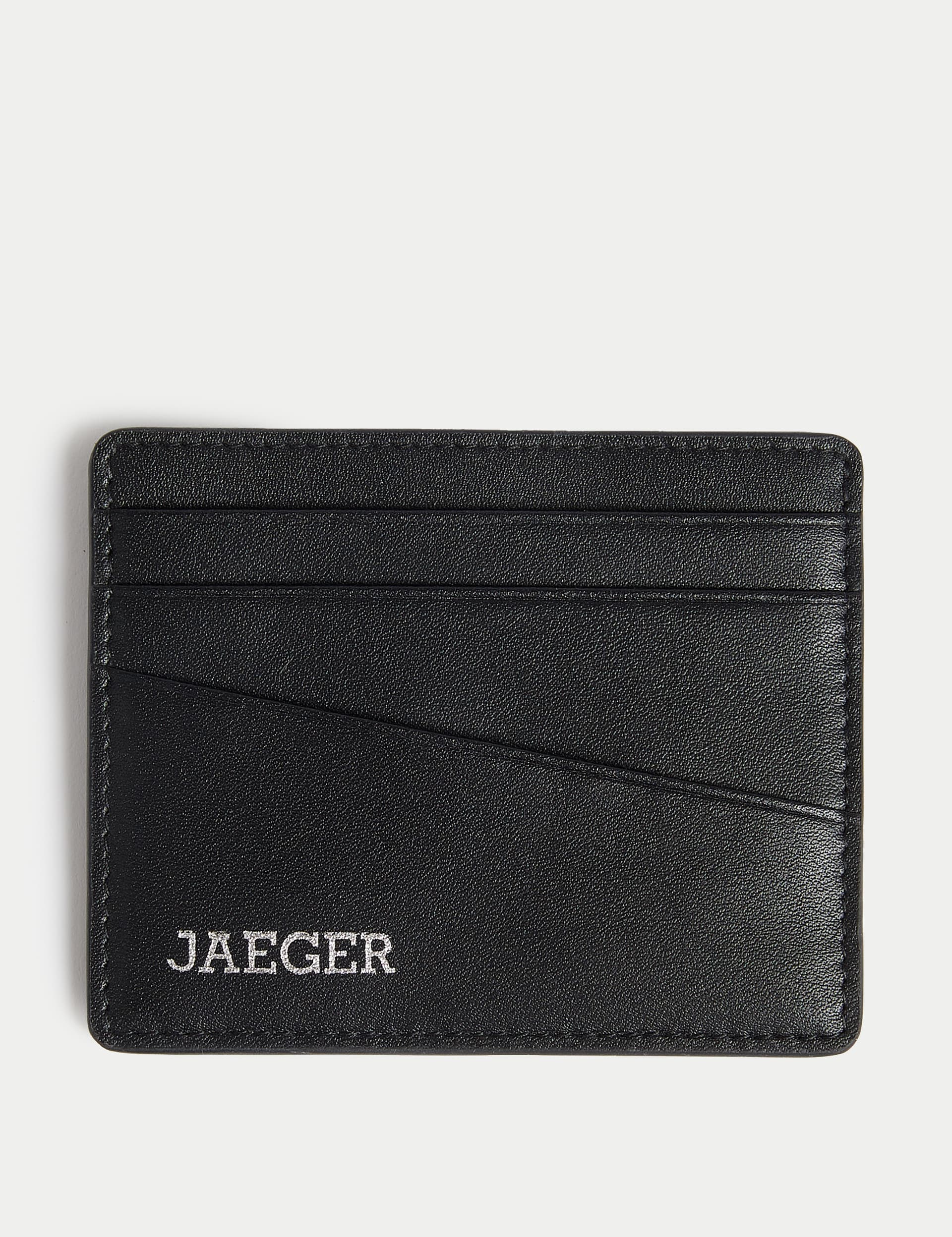 Jaeger Men's Leather Cardsafe™ Card Holder - one size - Black, Black