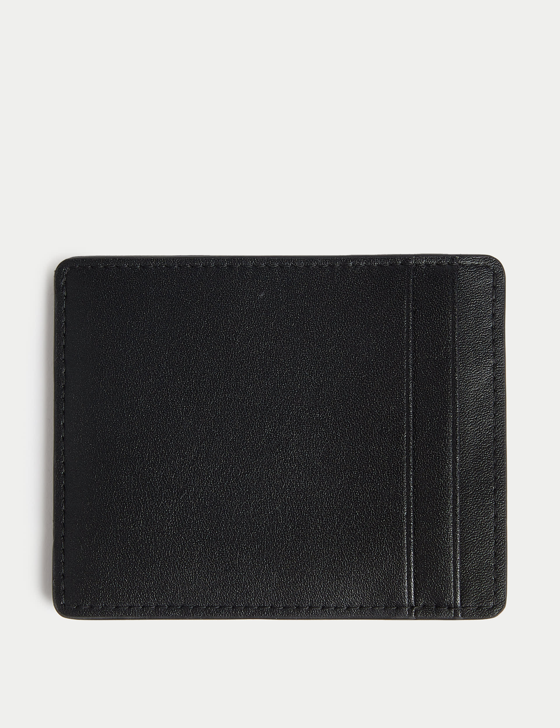 Jaeger Men's Leather Cardsafe Card Holder - one size - Black, Black