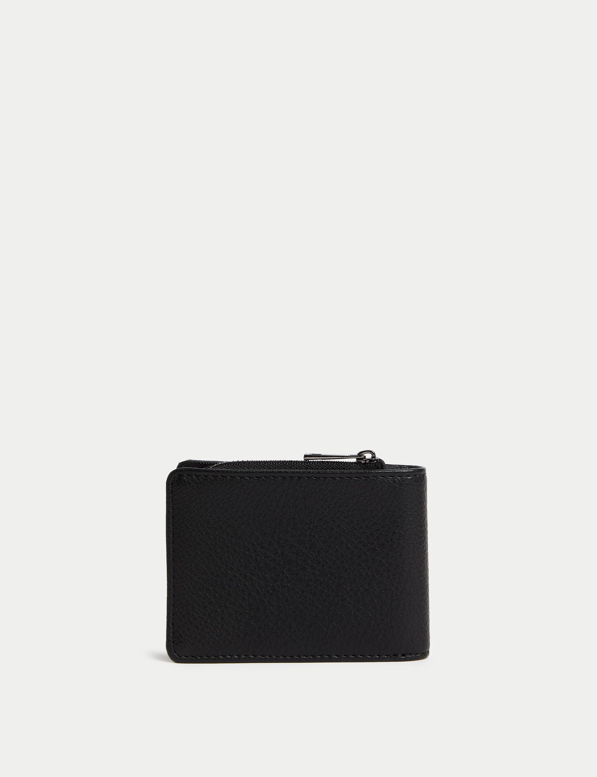 M&S Collection Men's Bi-Fold Wallet - one size - Black, Black