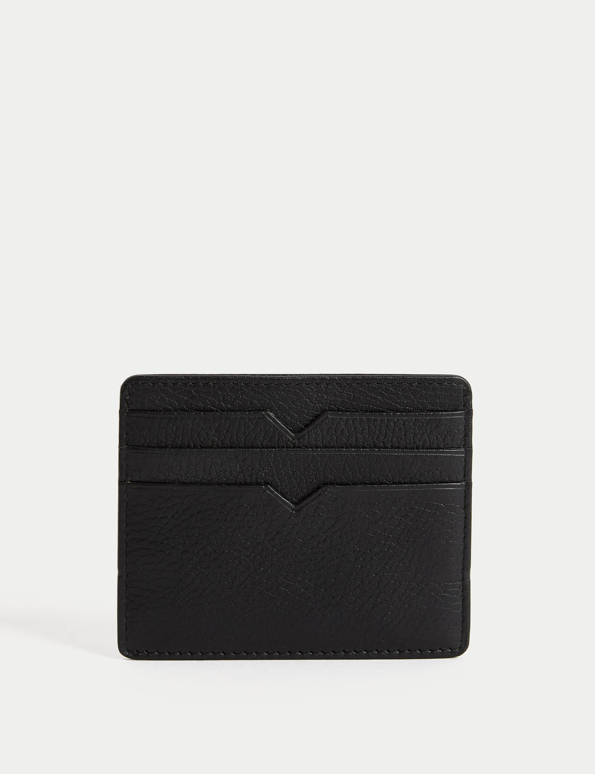 Autograph Men's Leather Card Holder - one size - Black, Black,Brown