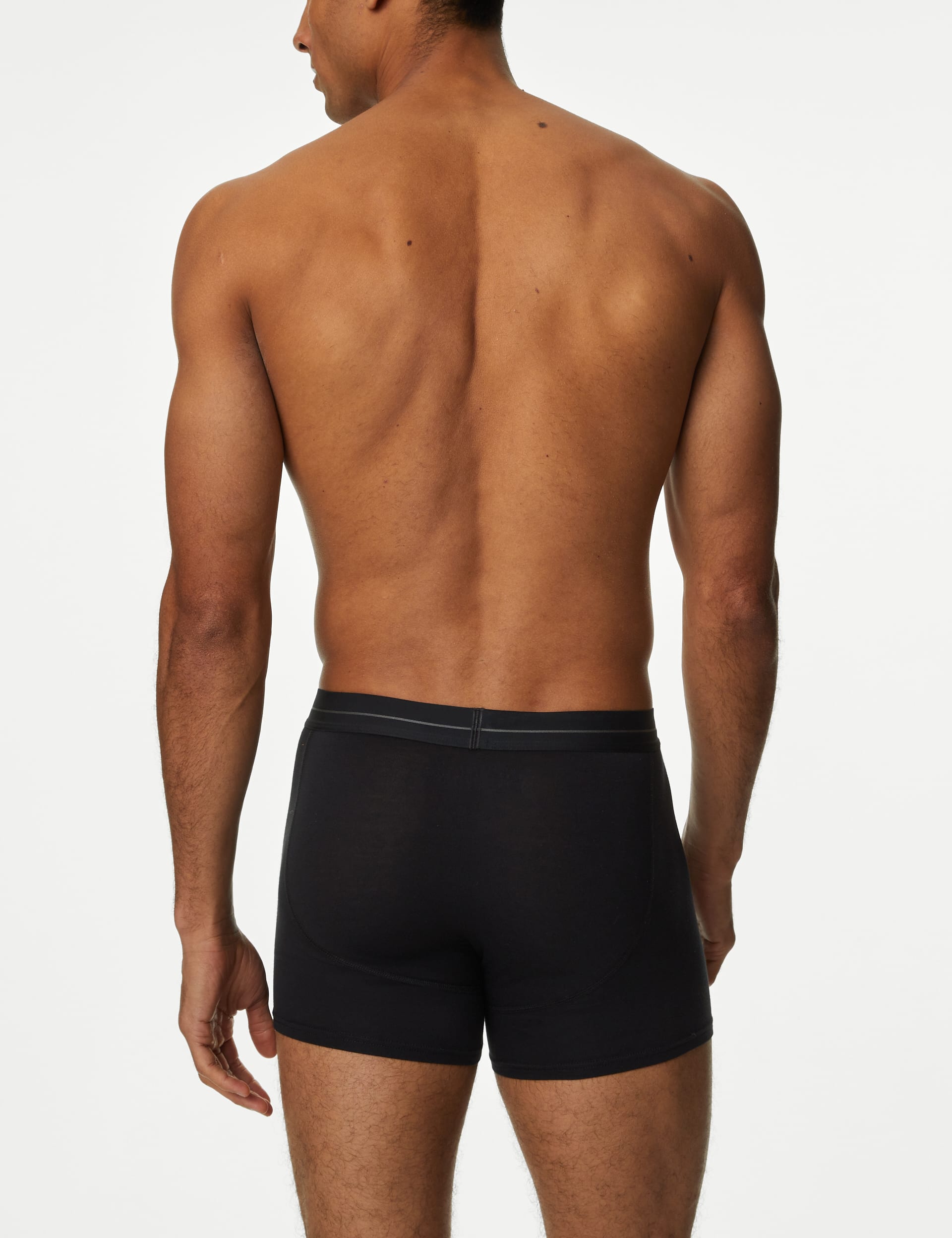 Autograph Men's 5pk Microskin Trunks - Black, Black