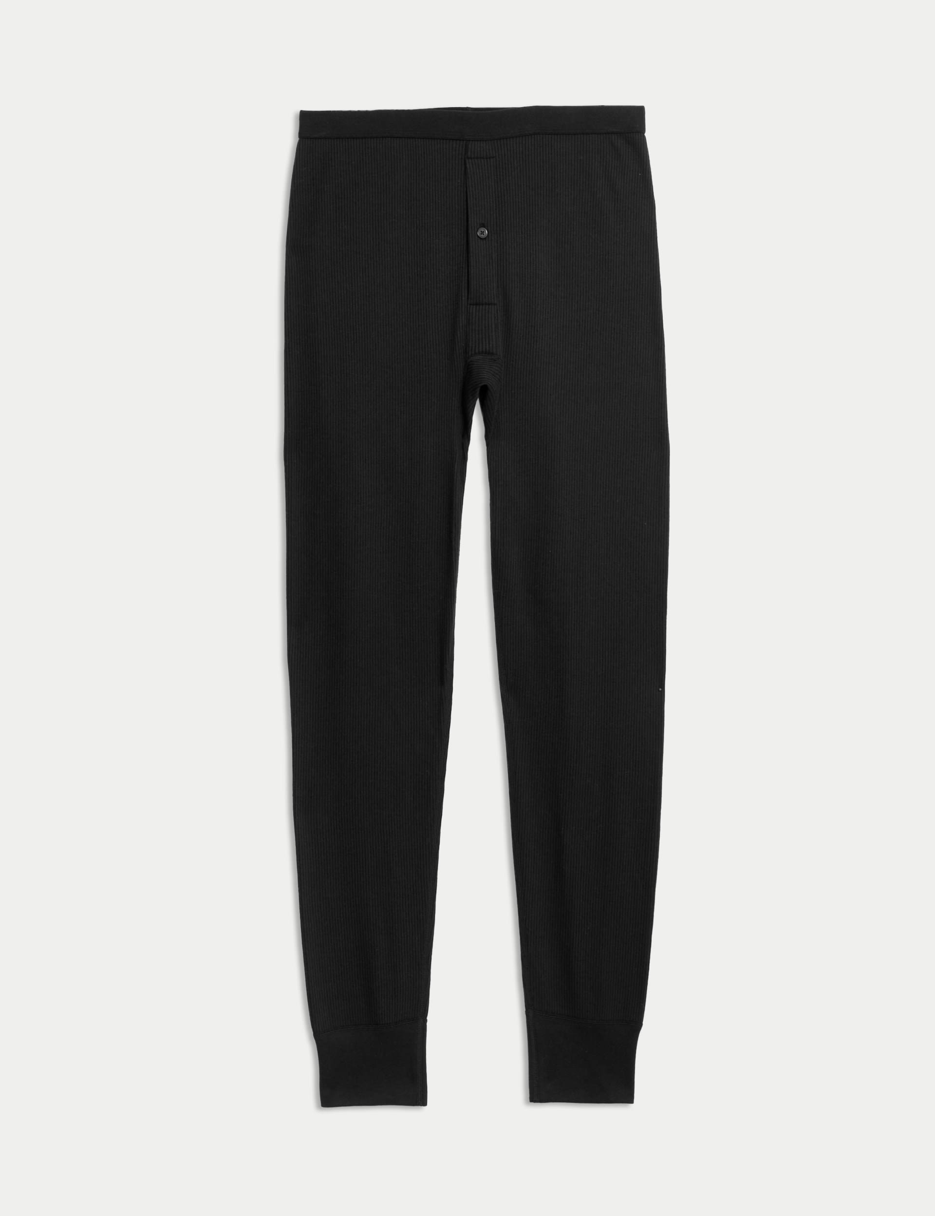 M&S Collection Men's Heatgen Medium Thermal Long Johns - Black, Black,Grey,White,Evergreen