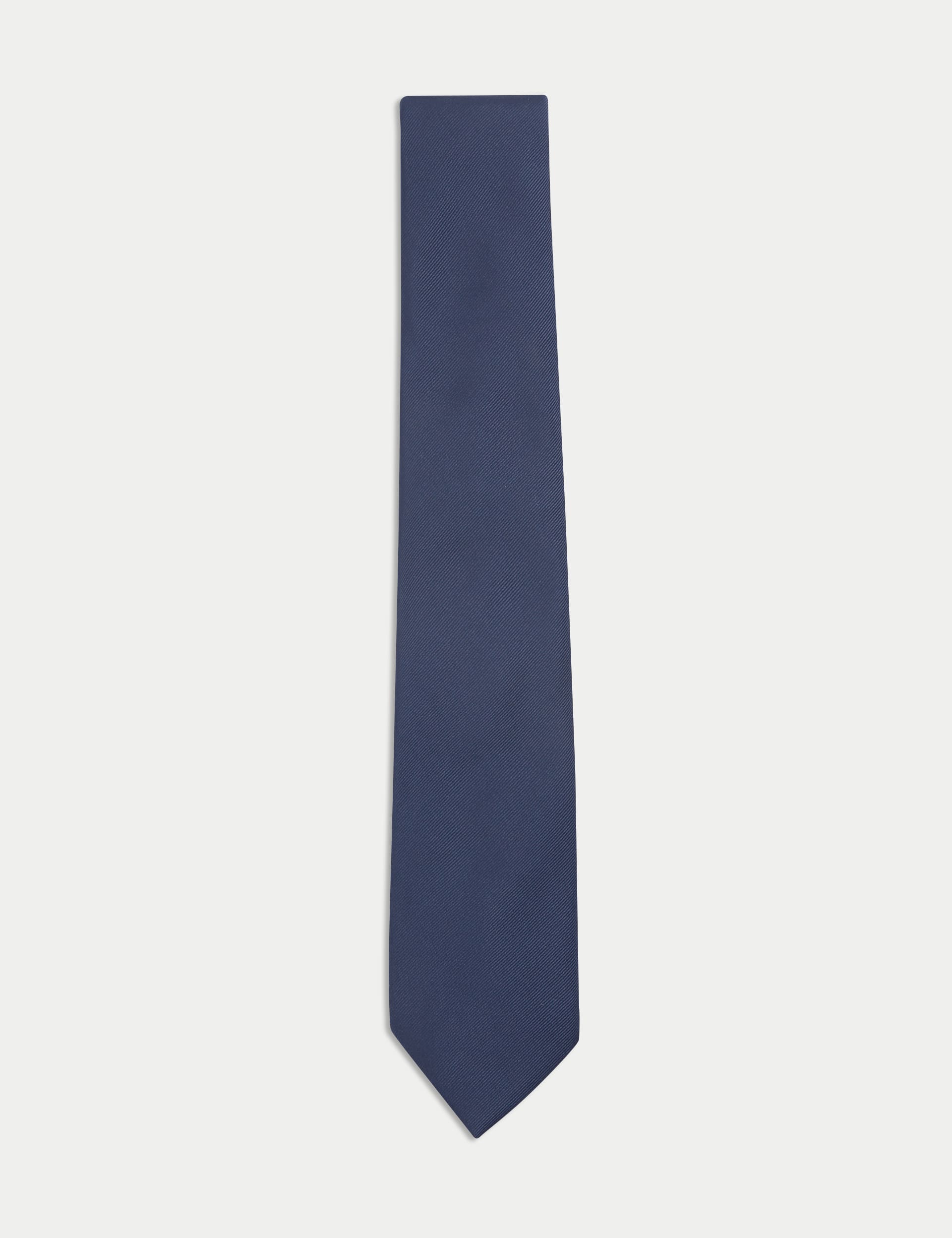 M&S Collection Men's Machine Washable Tie - one size - Navy, Black,Navy,Red,Burgundy,Silver