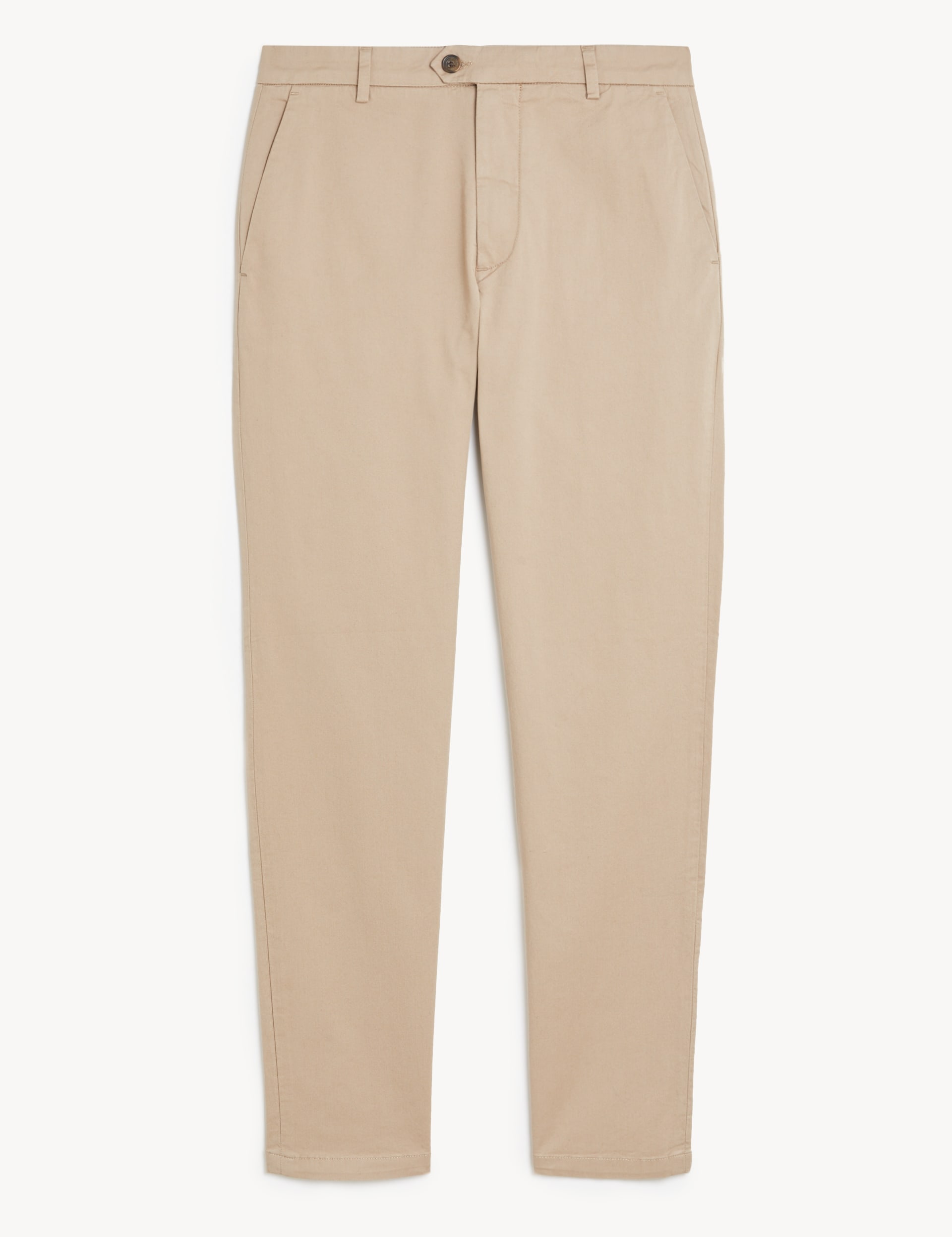 Jaeger Men's Slim Fit Stretch Chinos - 34REG - Medium Beige, Medium Beige