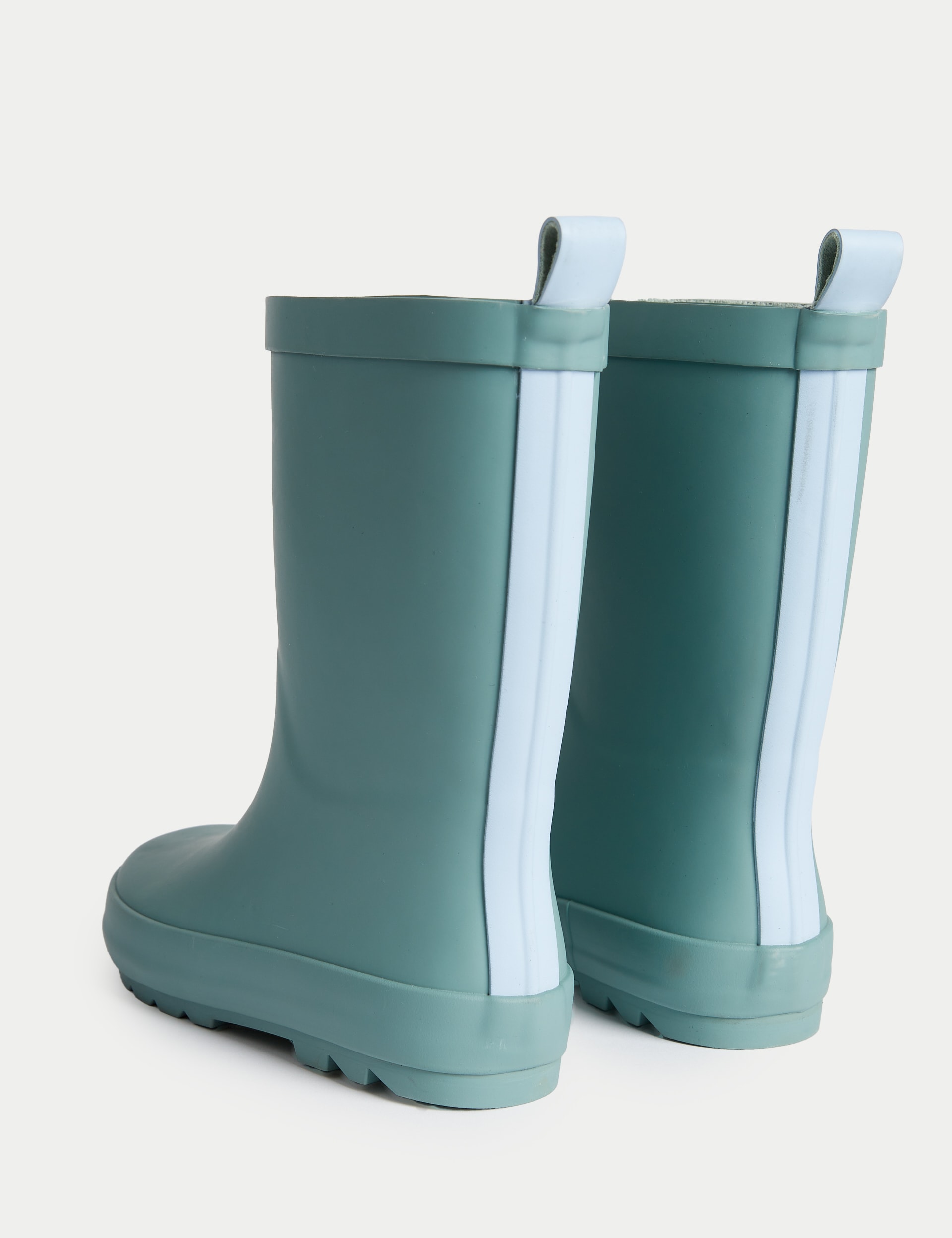 M&S Collection Kids Wellies (4 Small - 7 Large) - 2 L - Green, Green