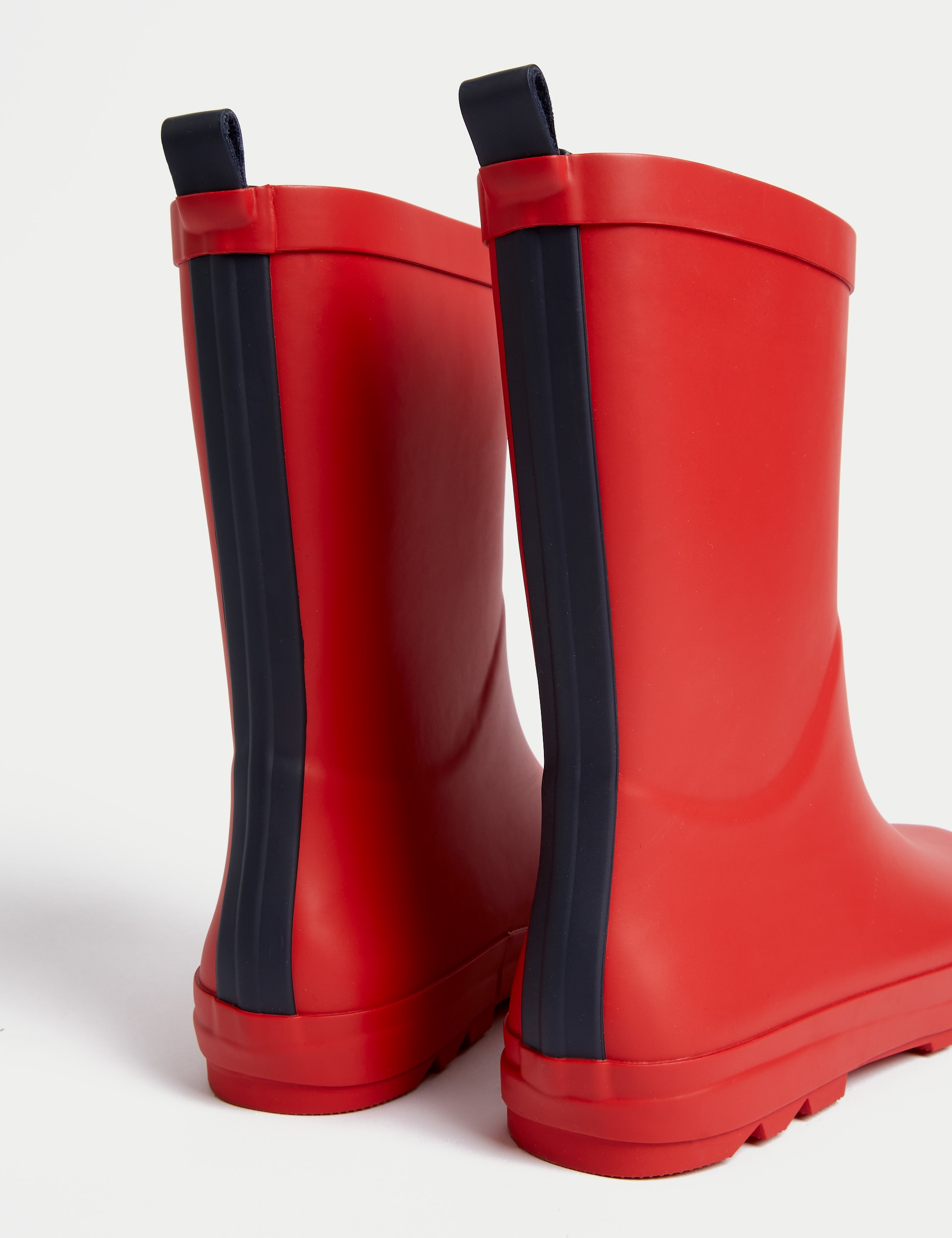 M&S Collection Kids Wellies (4 Small - 7 Large) - 9 S - Red, Navy,Black,Red