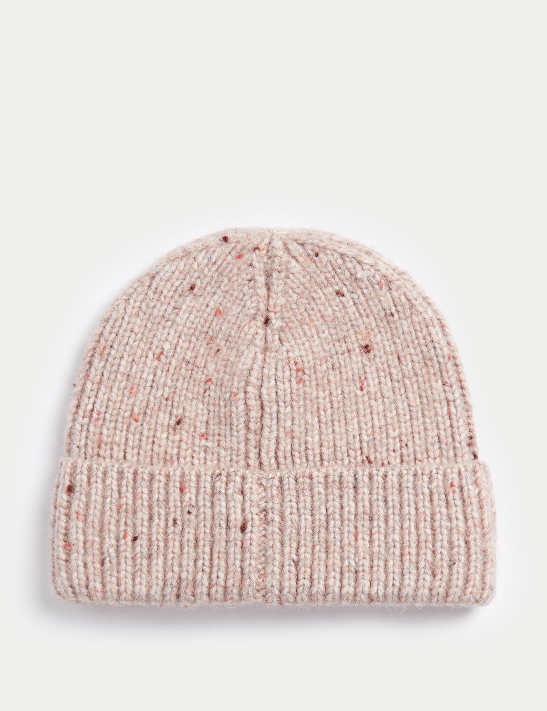 M&S Collection Kids Knitted Beanie Hat (1-13 Yrs) - 6-13Y - Oatmeal, Oatmeal