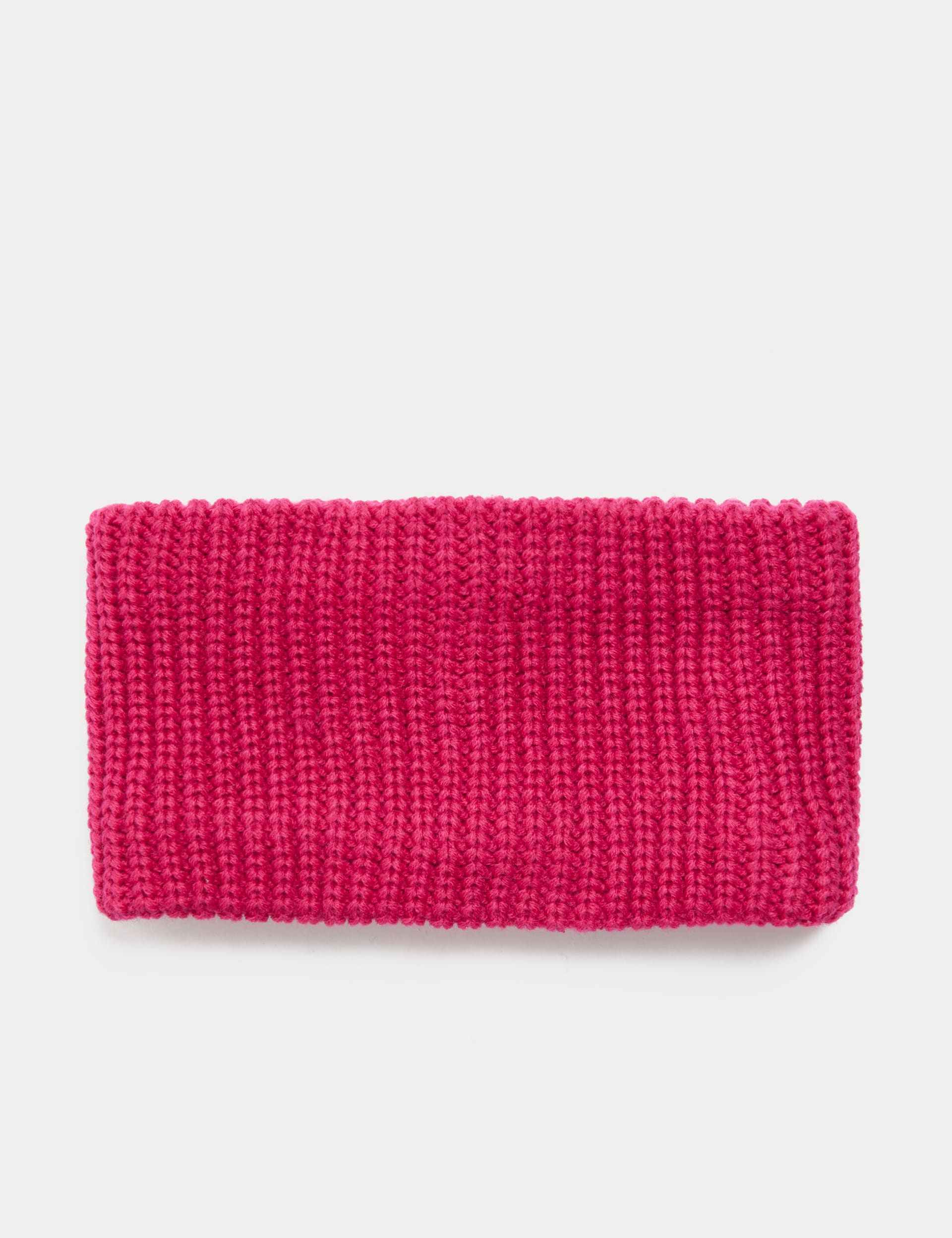 M&S Collection Kids Knitted Snood (3-13 Yrs) - 3-6Y - Hot Pink, Hot Pink