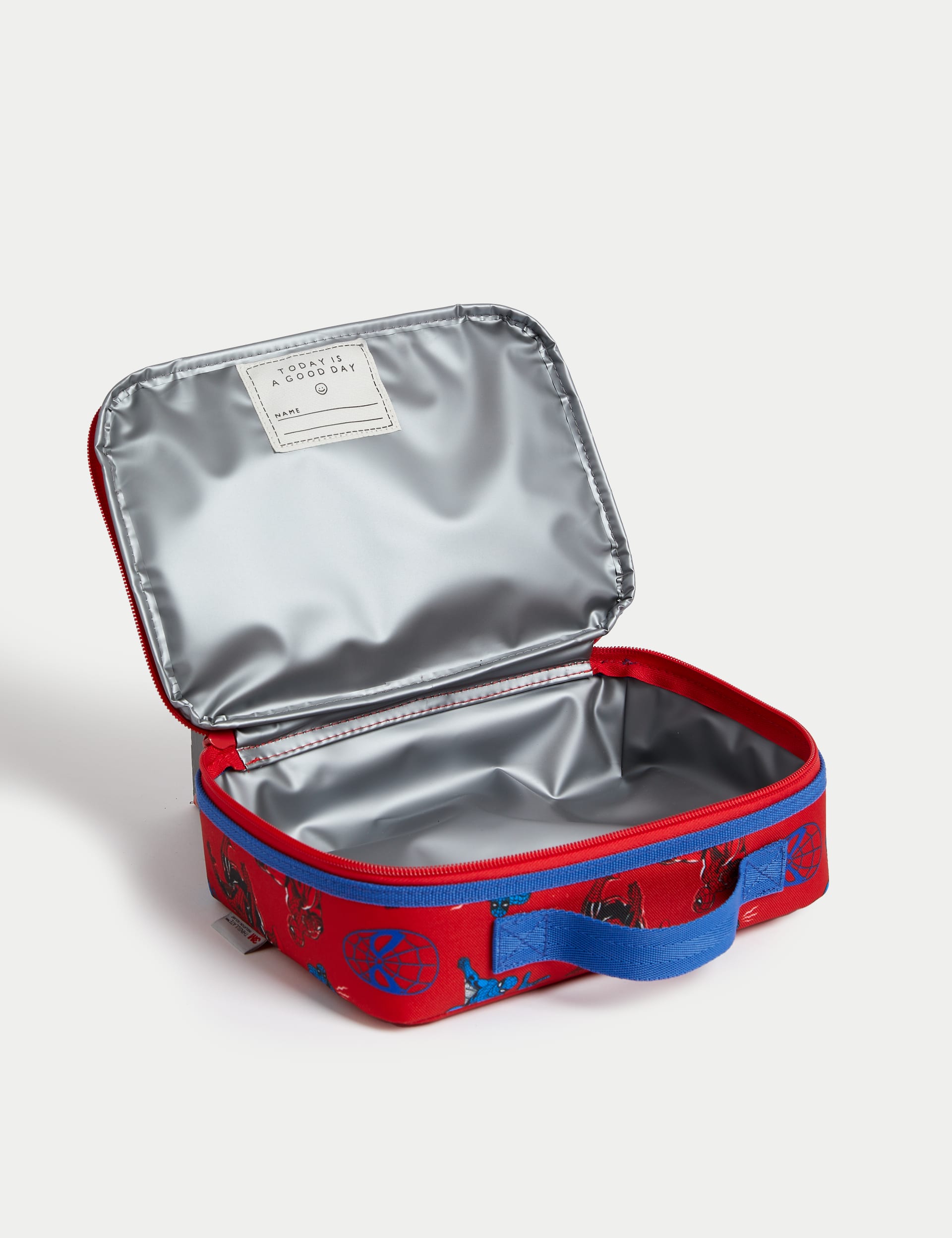 M&S Collection Kids Spider-Man Lunch Box - Red, Red