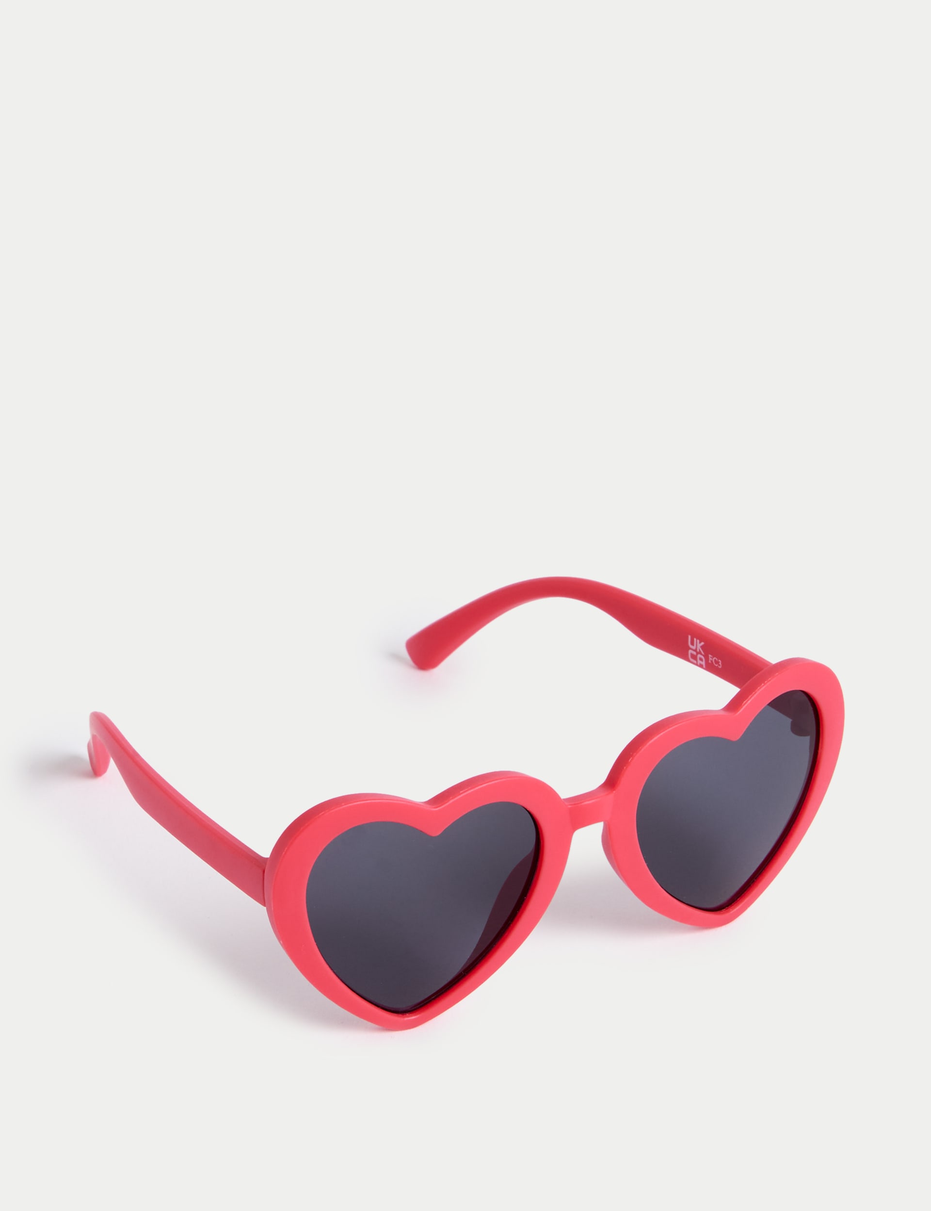 M&S Collection Kids Heart Sunglasses (S-L) - S-M - Red, Red