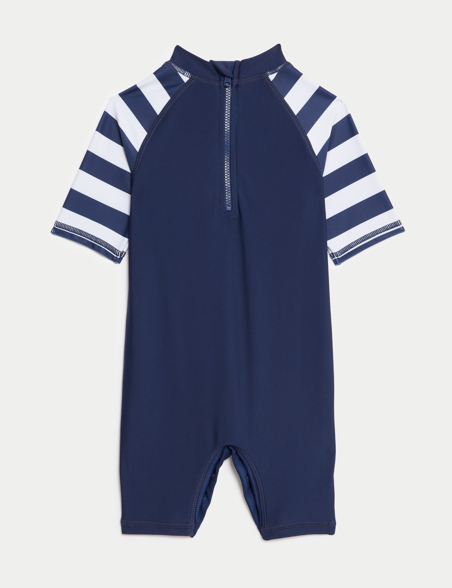 M&S Collection Boys Dinosaur All In One (0-3 Yrs) - 2-3Y - Navy Mix, Navy Mix