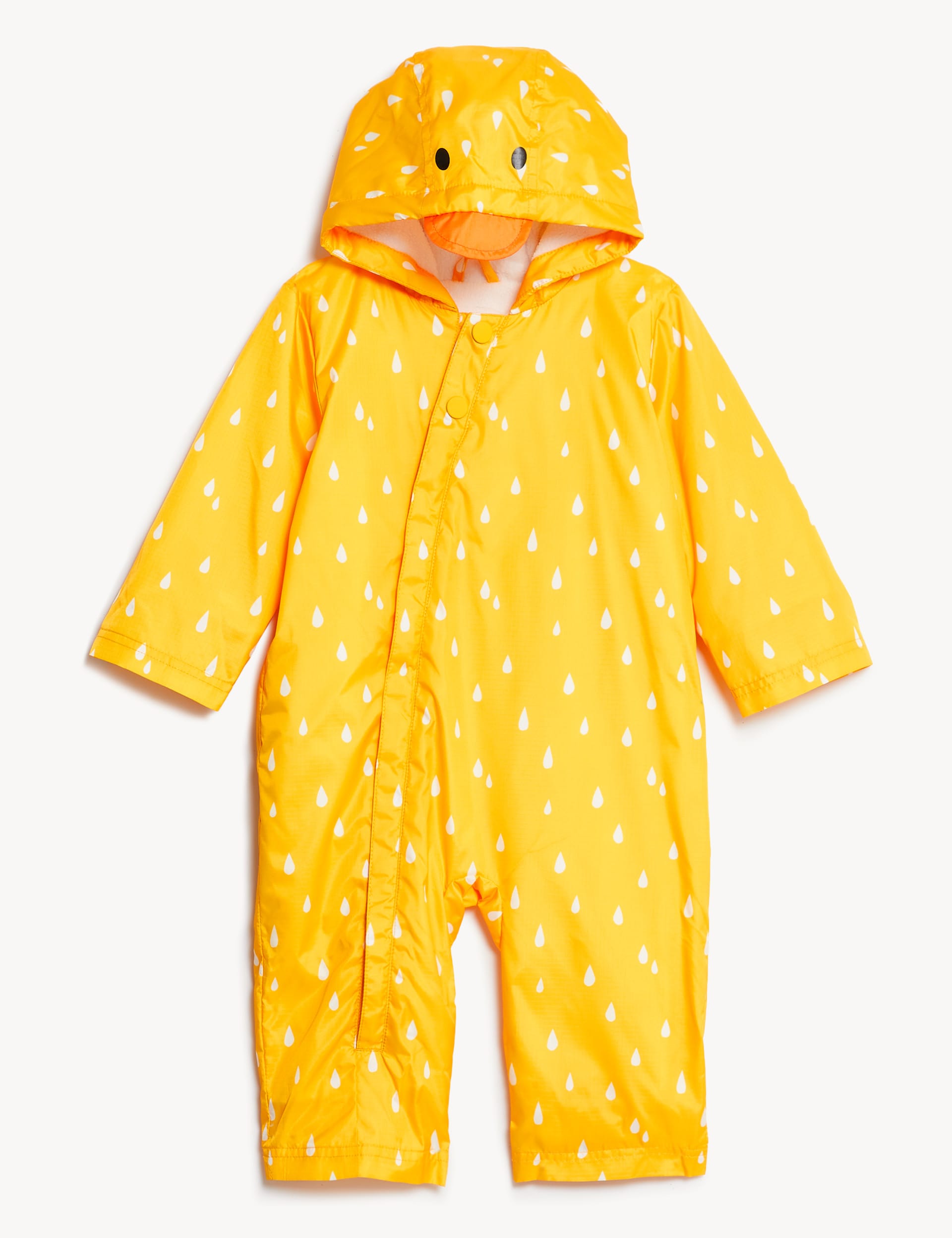 M&S Collection Stormwear Duck Puddle Suit (0-3 Yrs) - 12-18 - Yellow, Yellow