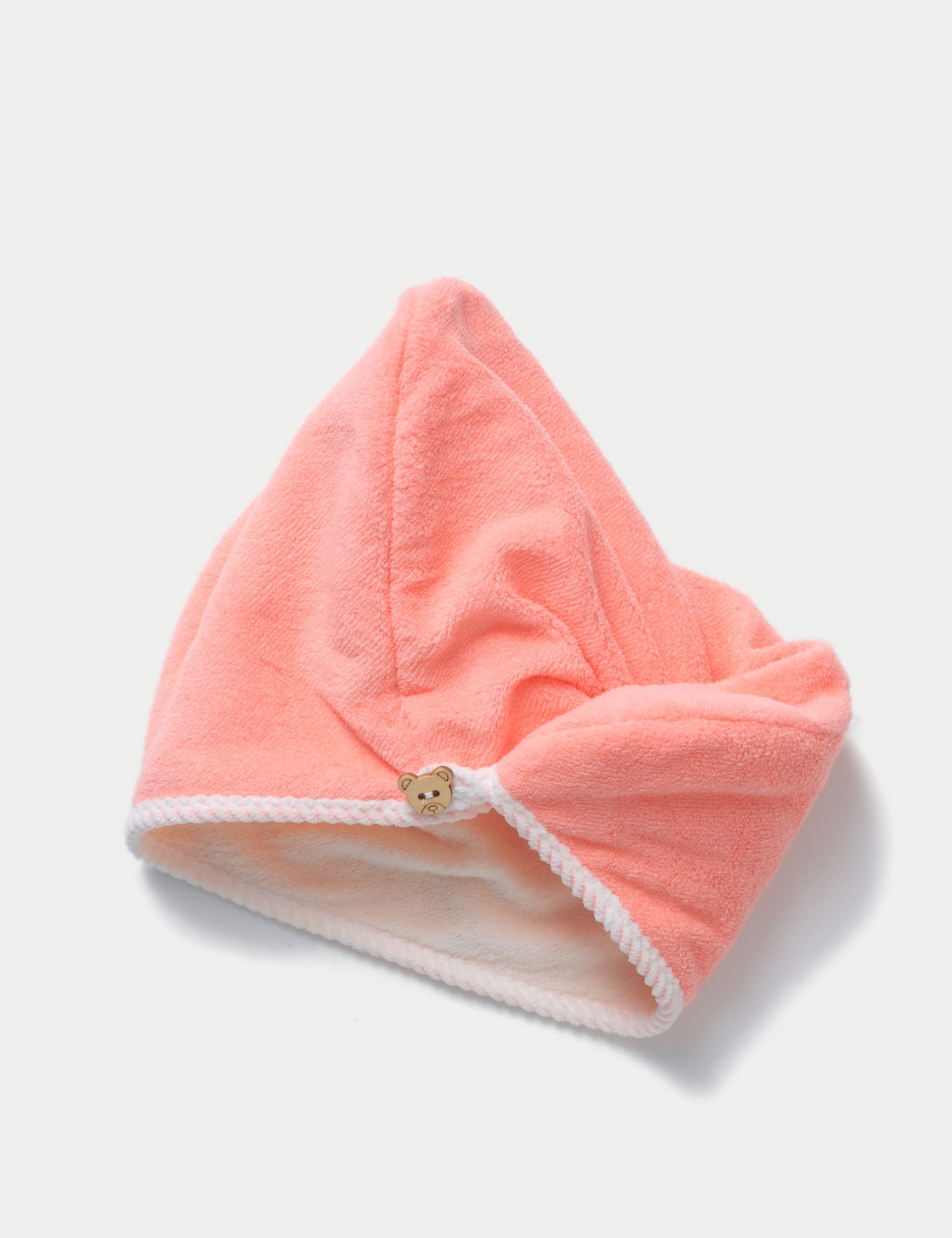 M&S Collection Hair Towel - Pink, Pink