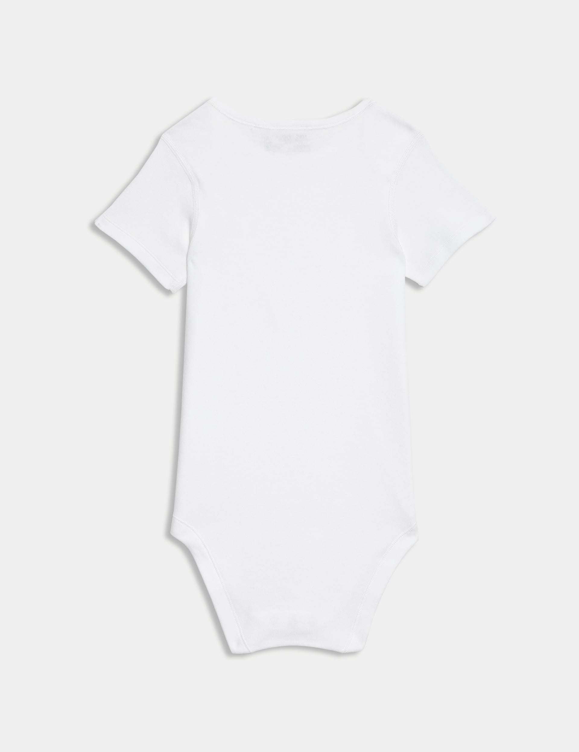 M&S Collection 3pk Adaptive Bodysuits (3-16 Years) - 13-14 - White, White