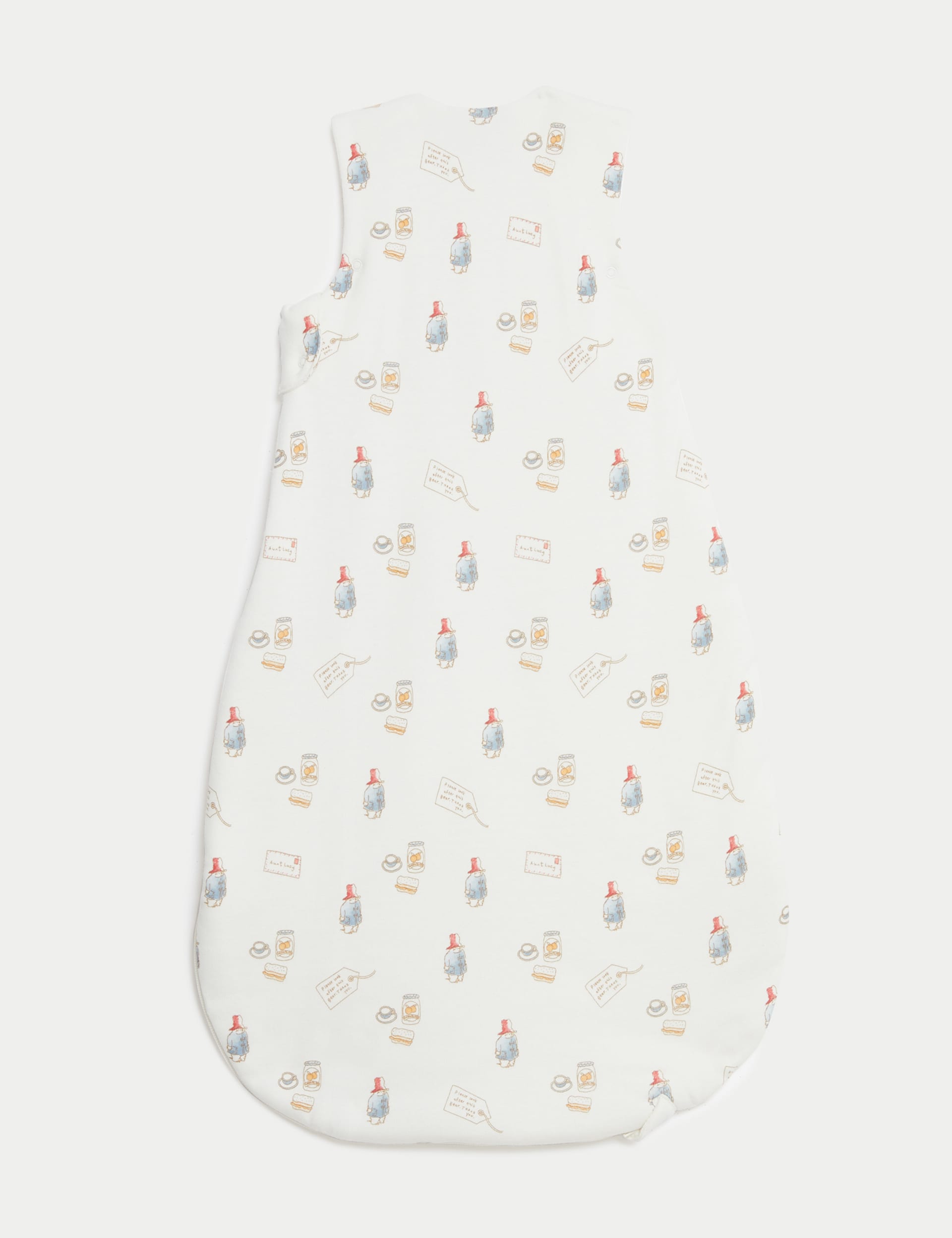 M&S Collection Pure Cotton Paddington 2.5 Tog Sleeping Bag (0-3 Yrs) - 18-36 - Cream Mix, Cream Mix