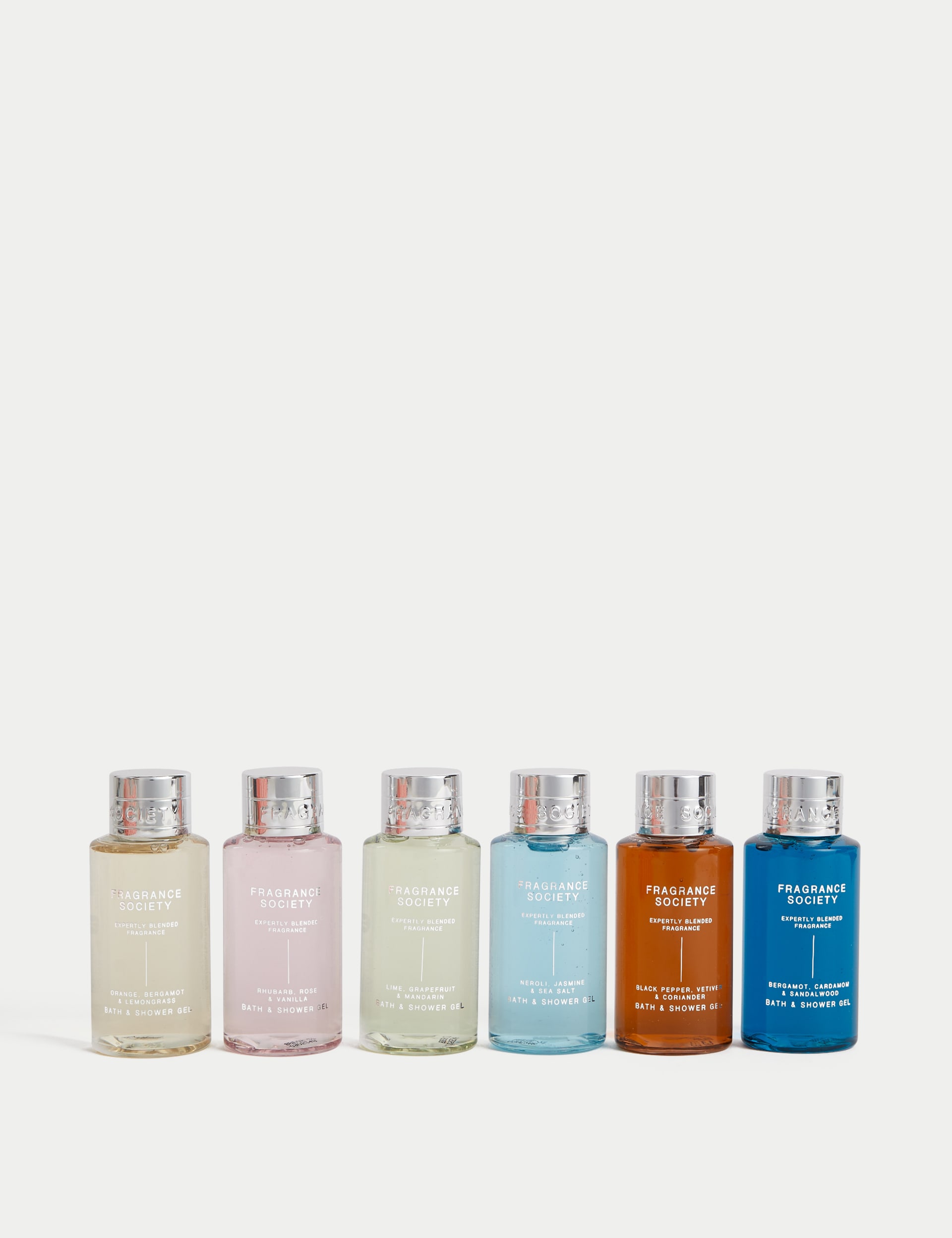 Fragrance Society Mini Bath & Shower Gel Collection