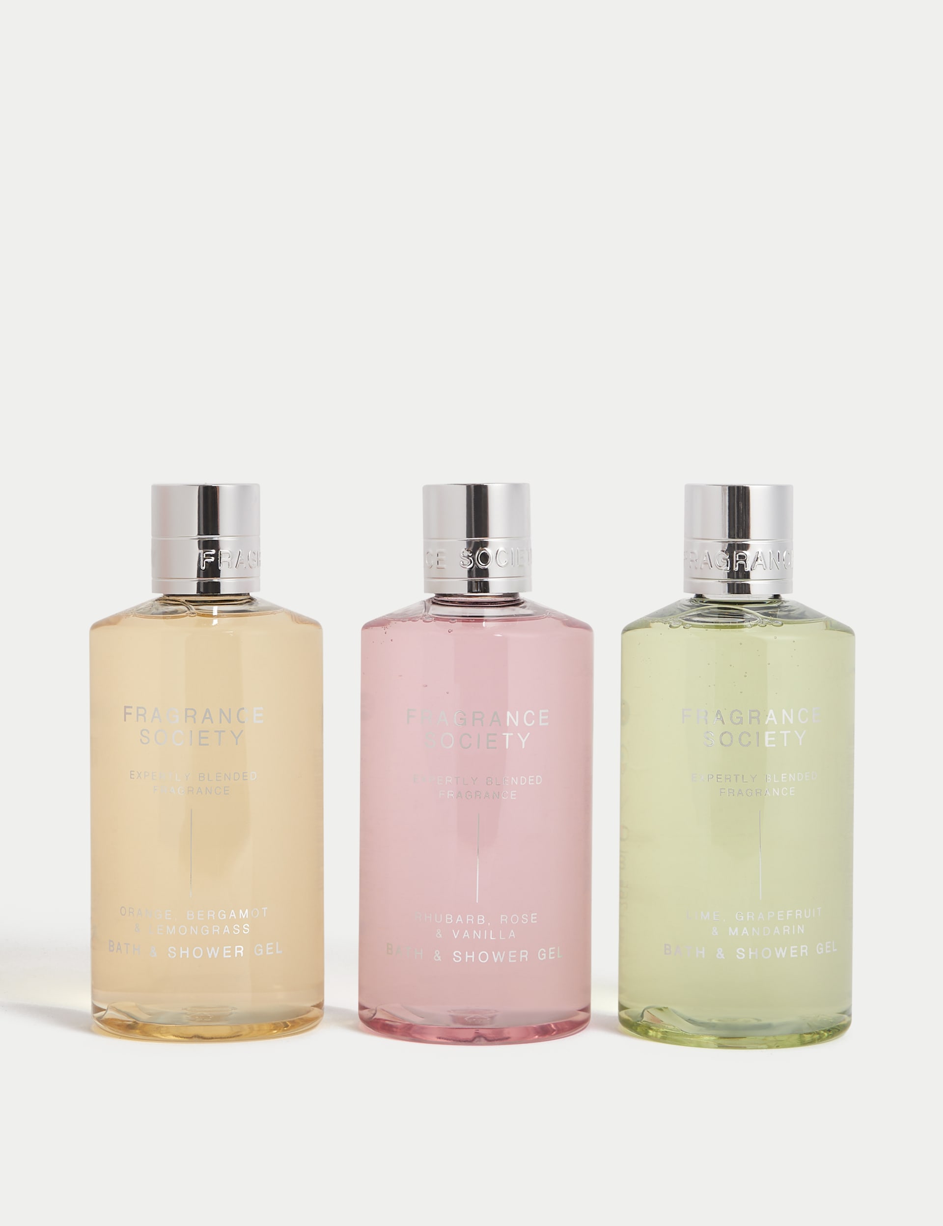 Fragrance Society Women's Bath & Shower Gel Collection