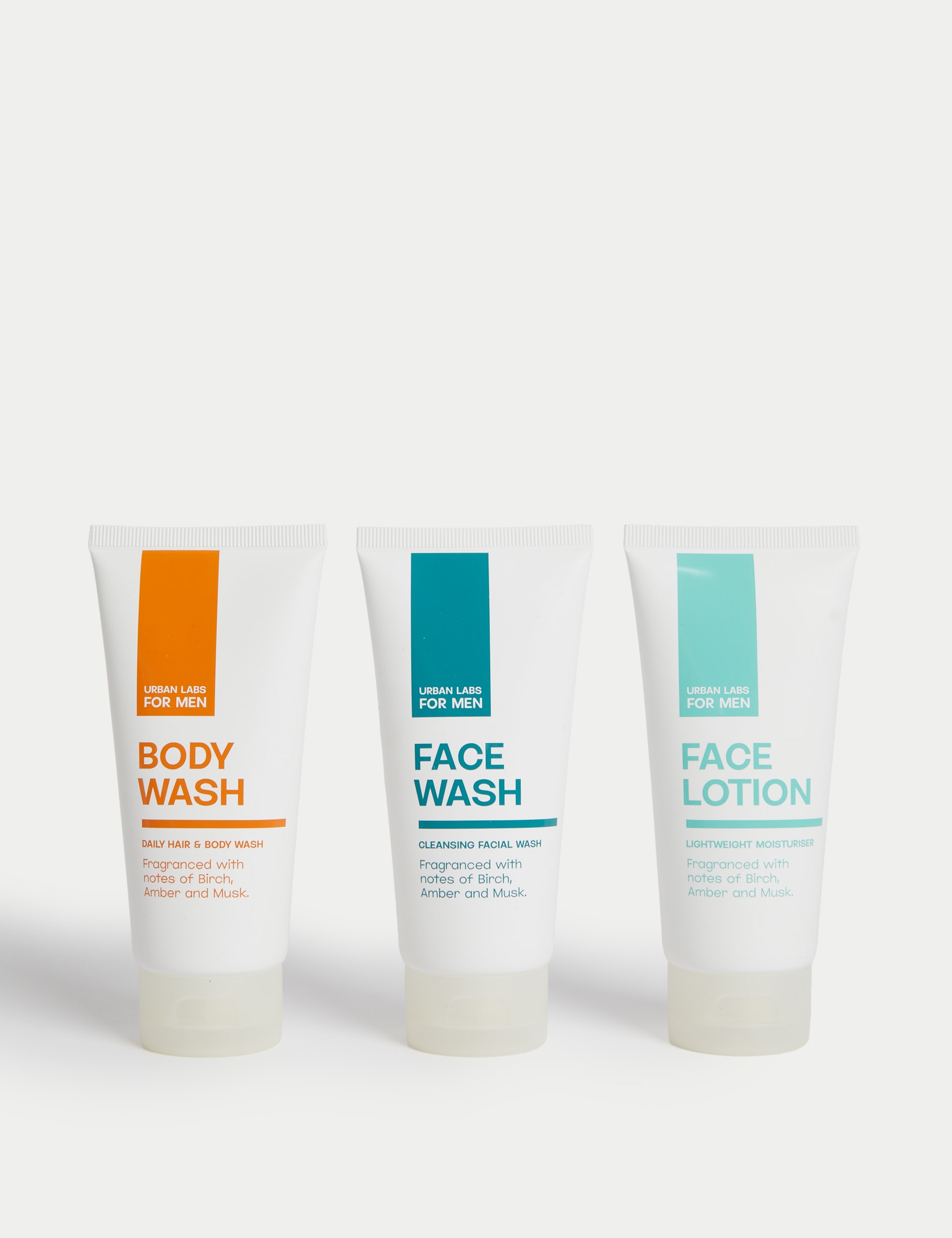 M&S Collection Men's Urban Labs Face & Body Wash Set