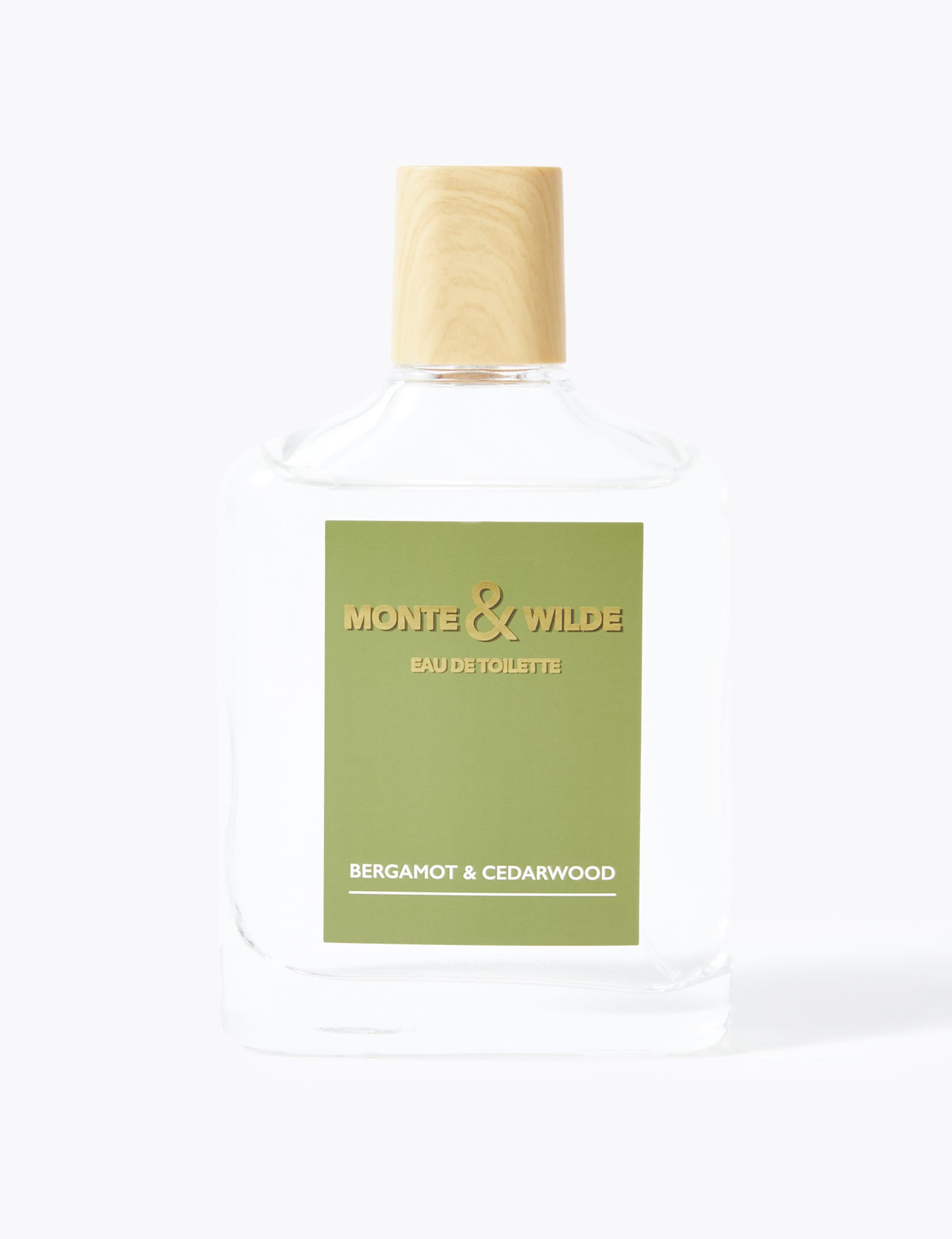 Monte & Wilde Men's Bergamot & Cedarwood Eau De Toilette 100ml