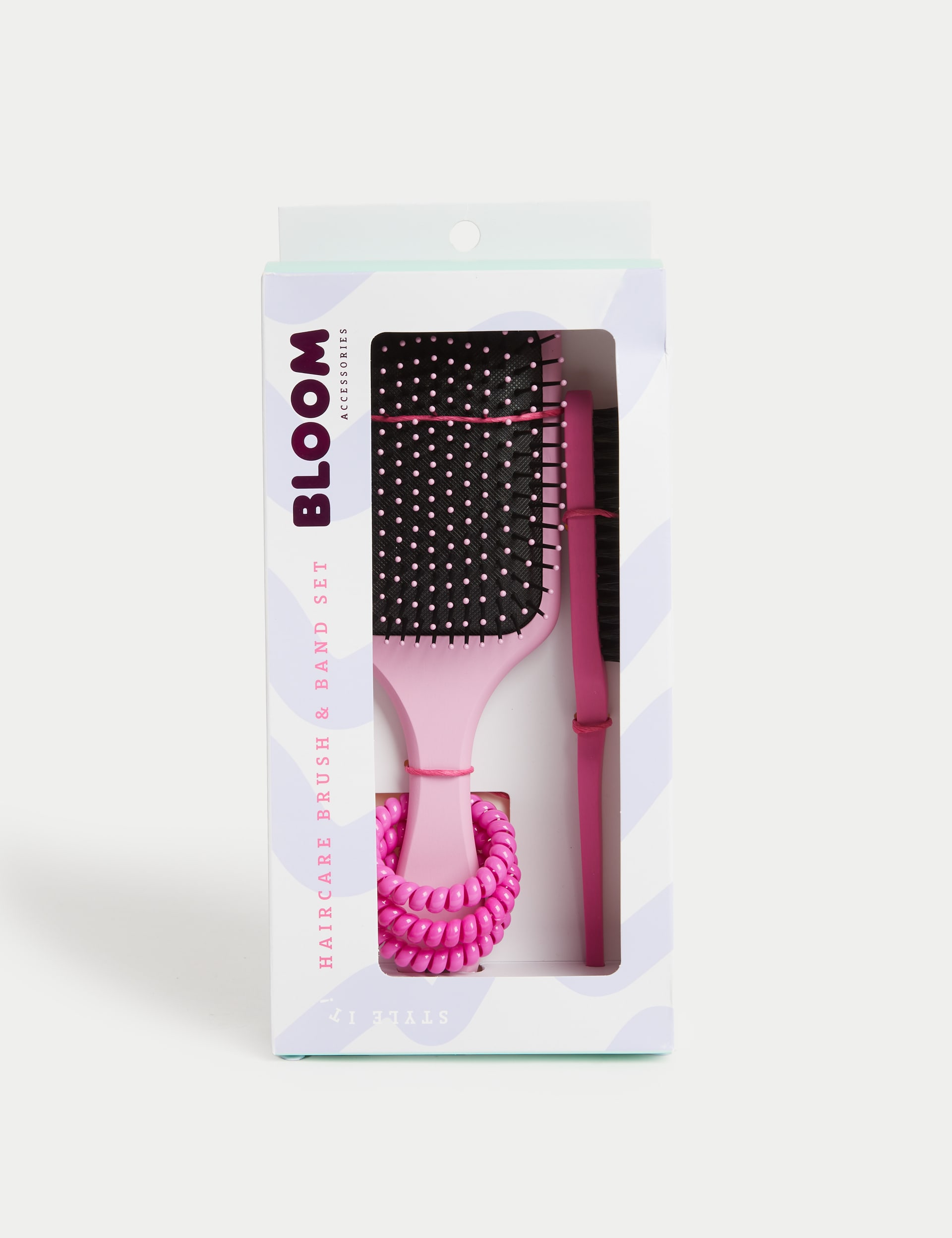 Bloom Accessories Haircare Brush and Band Set