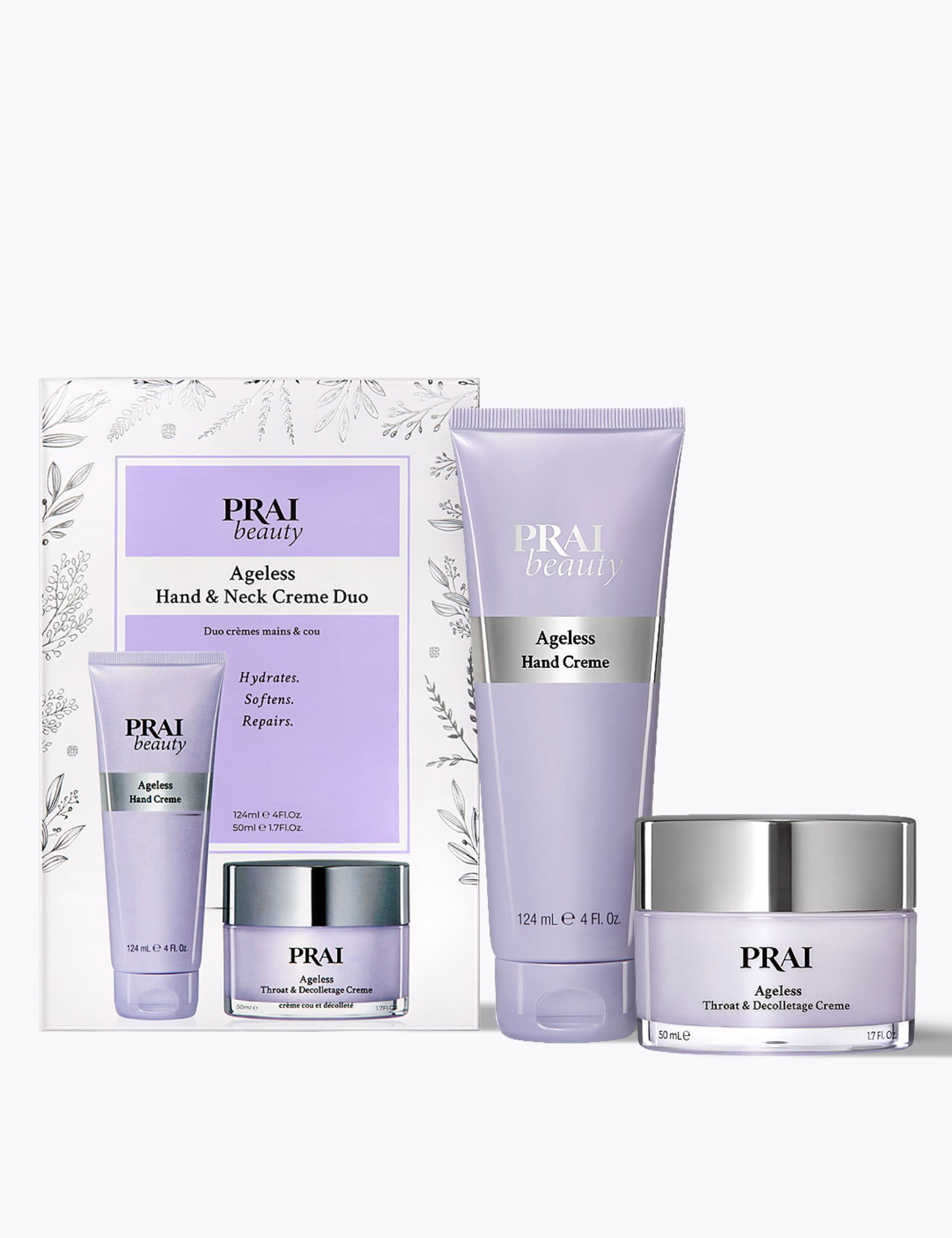 Prai Women's Ageless Hand and Neck Creme Duo