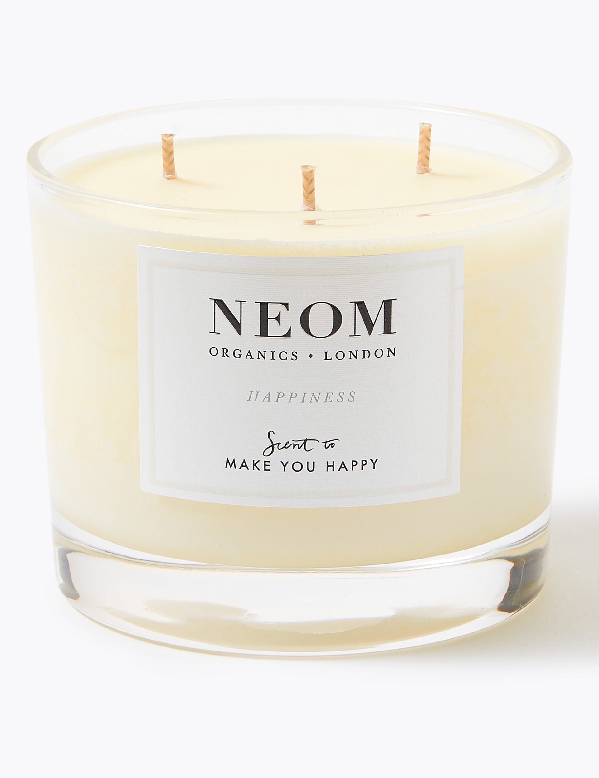 Neom Wellbeing Women's Happiness 3 Wick Candle 420g