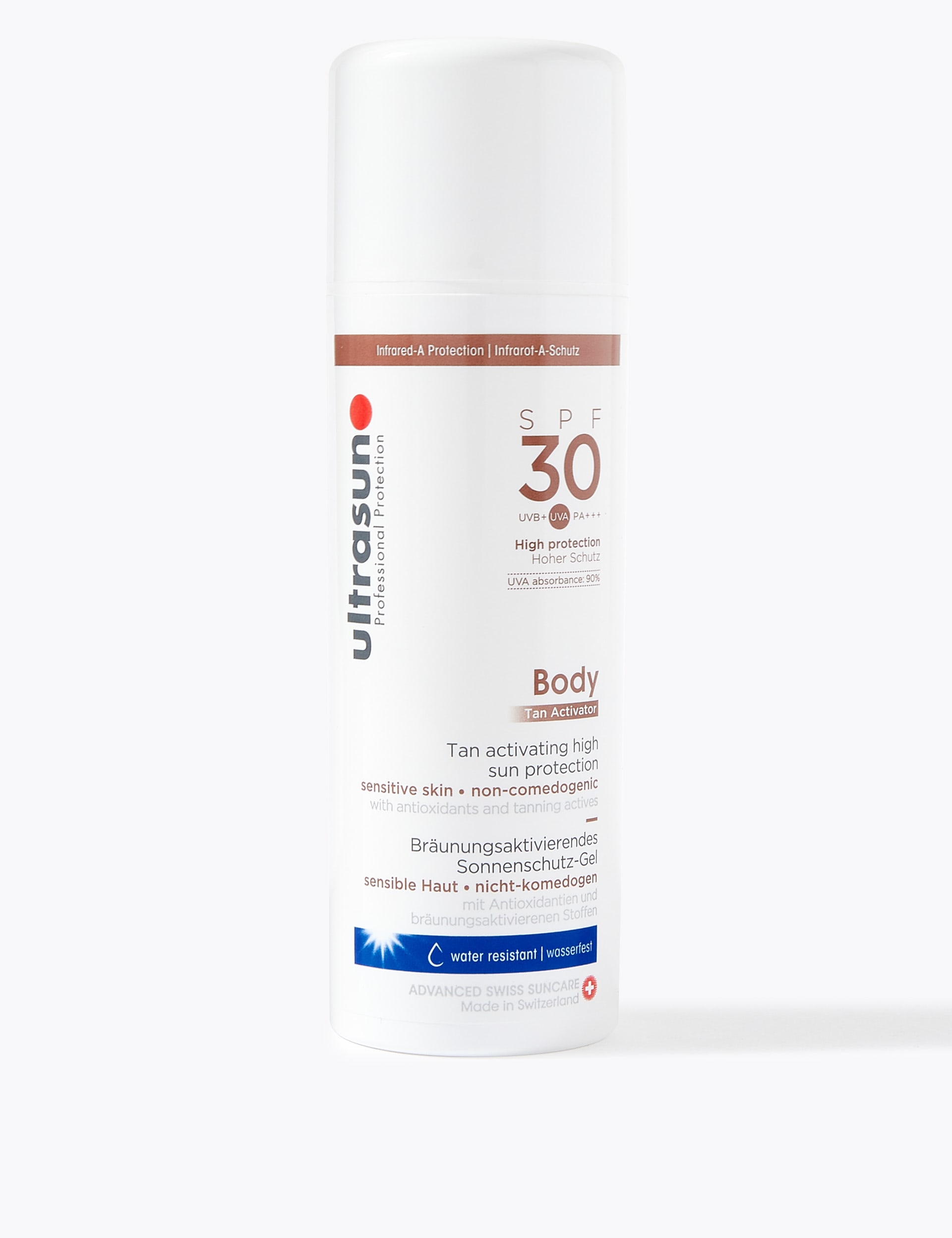 Ultrasun Tan Activator Body Cream SPF 30 150ml